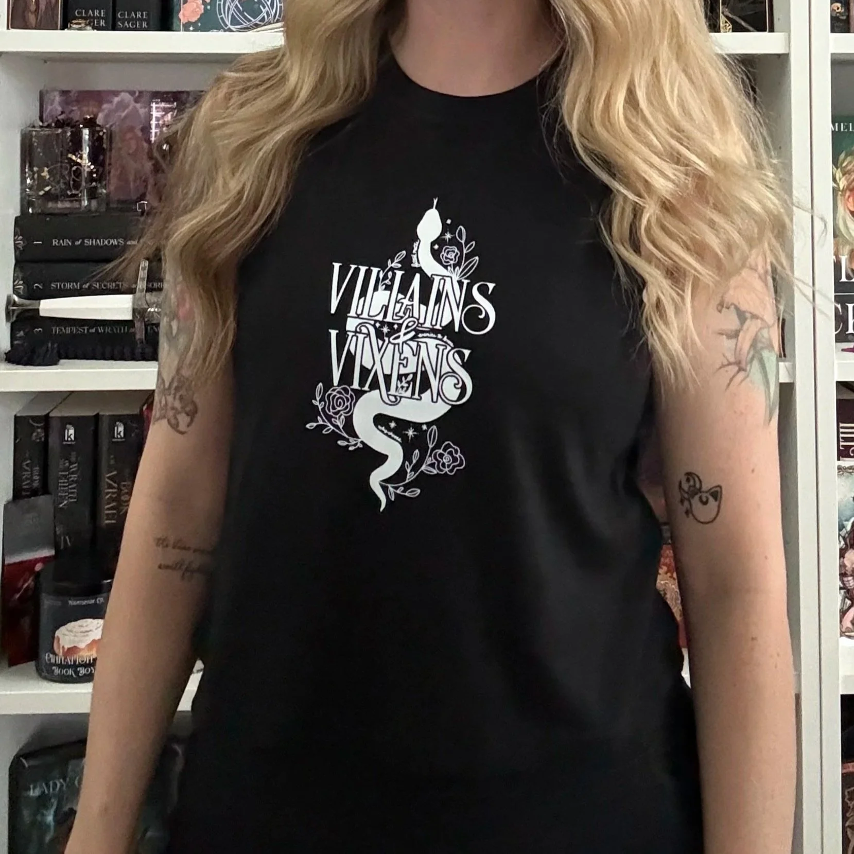 2026 Villains & Vixens Official Crop Tank Top