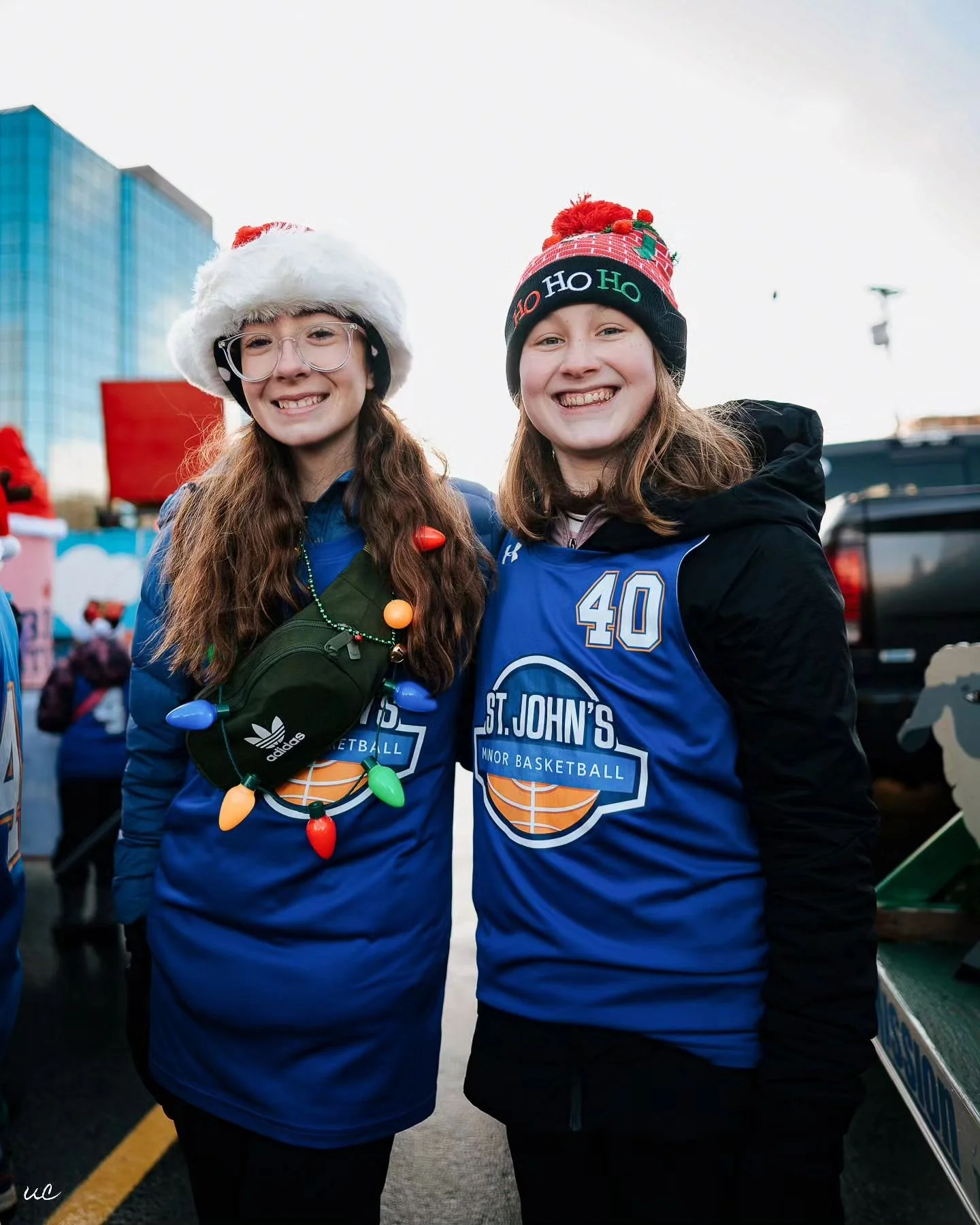 🎄🏀 Some Captures of the festive spirit of @stjohnsminorbasketball at the Downtown St. John's Christmas Parade Today ! 🎅🏽

It was amazing to see the team bring their energy and smiles to this holiday tradition. 🎄 

Grateful to be part of such a v