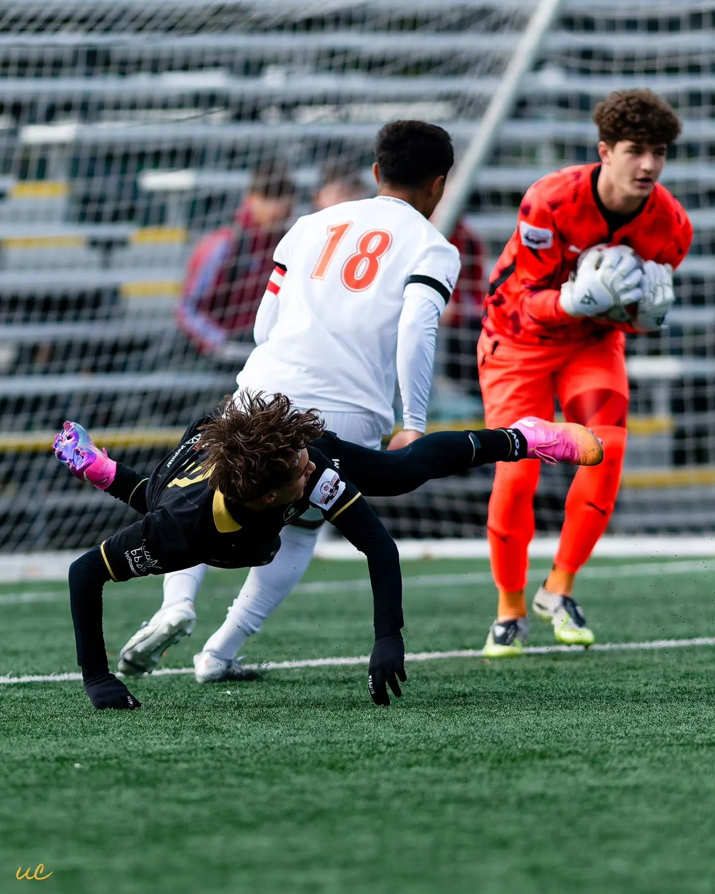 Captures from the U17 Nationals finals at KGV 📸

Two unbeaten teams met in the Boys' U-17 Cup final on Thanksgiving Monday, each having conceded just one goal all week. Burlington Force edged CS Montr&eacute;al Centre 1-0 to take gold at the 2026 Ca