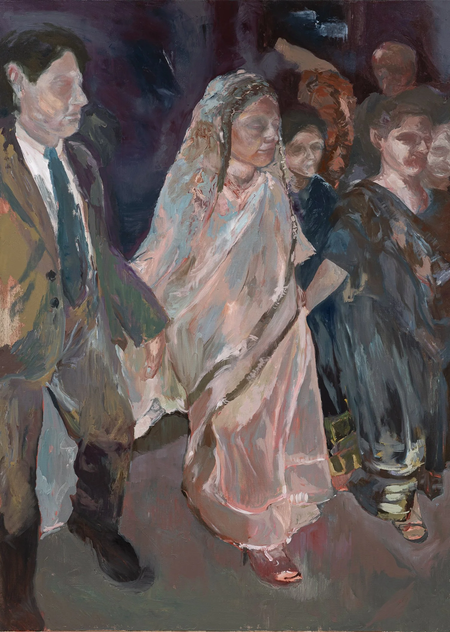 Déjà-vu (Braut), Oil on Linen, 180 x 130 cm, 2024