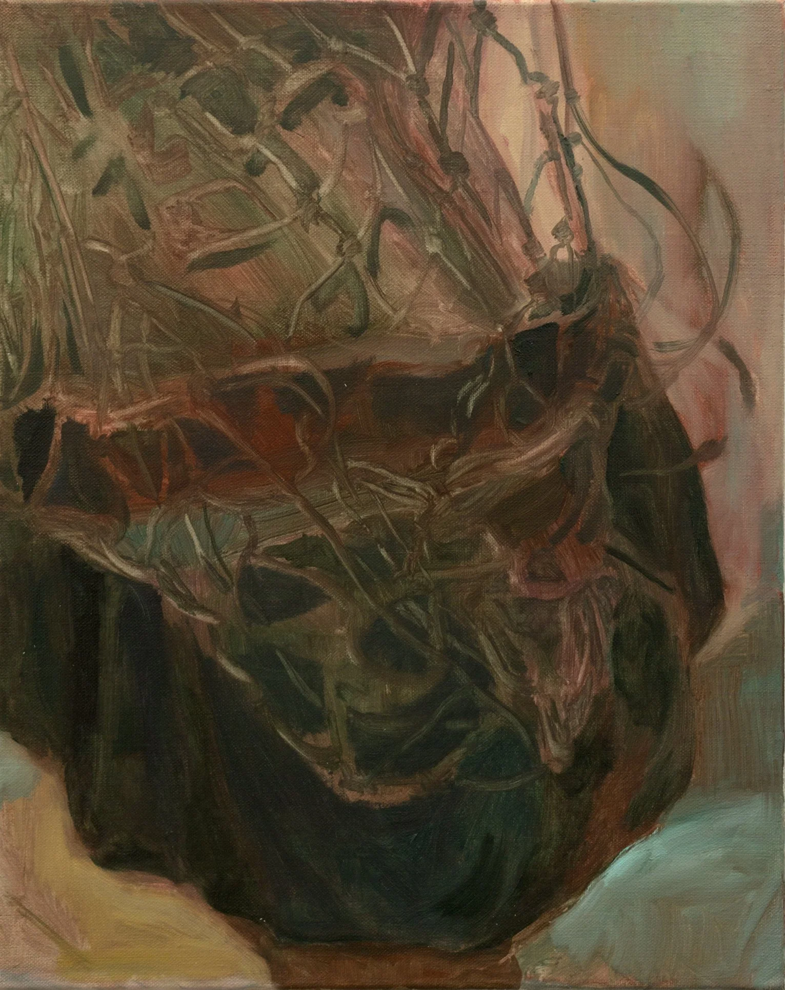 Knoten, Oil on Linen, 50 x 40 cm, 2024