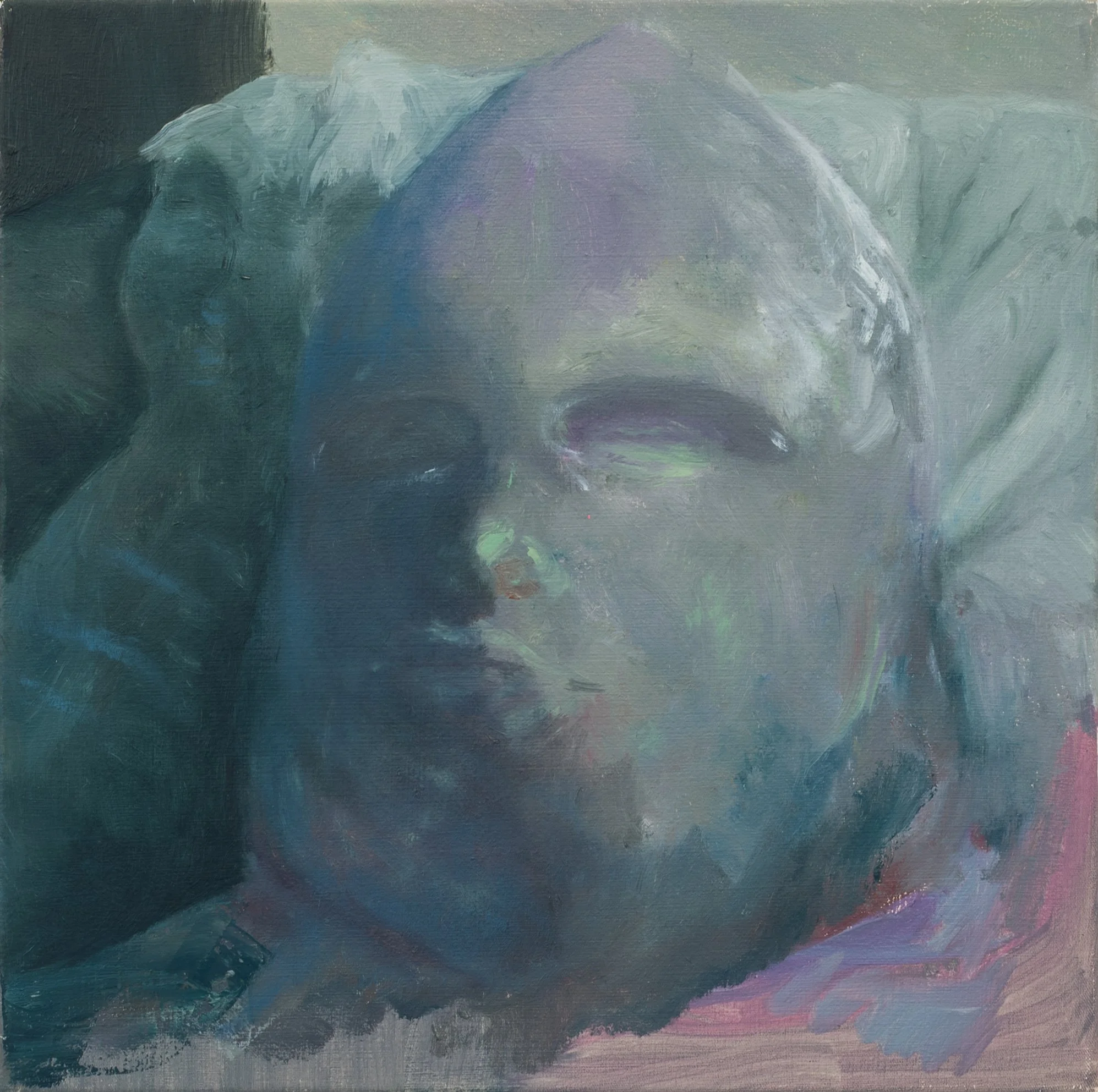 Field of Certainty, Oil on Canvas, 40 x 40 cm, 2025