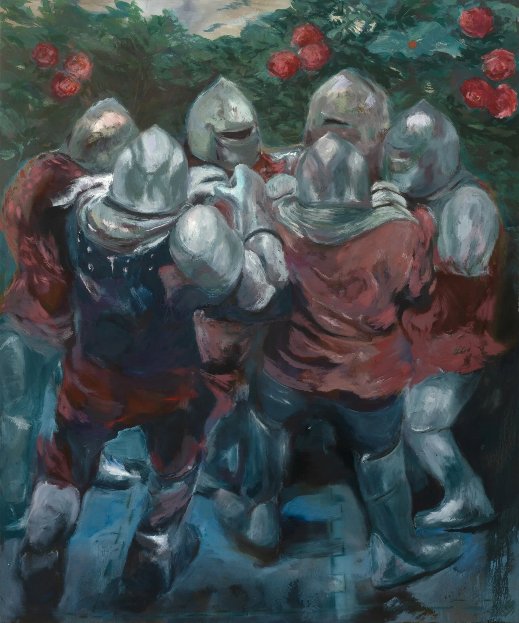 Take Five, Oil on Canvas, 162 x 135 cm, 2025