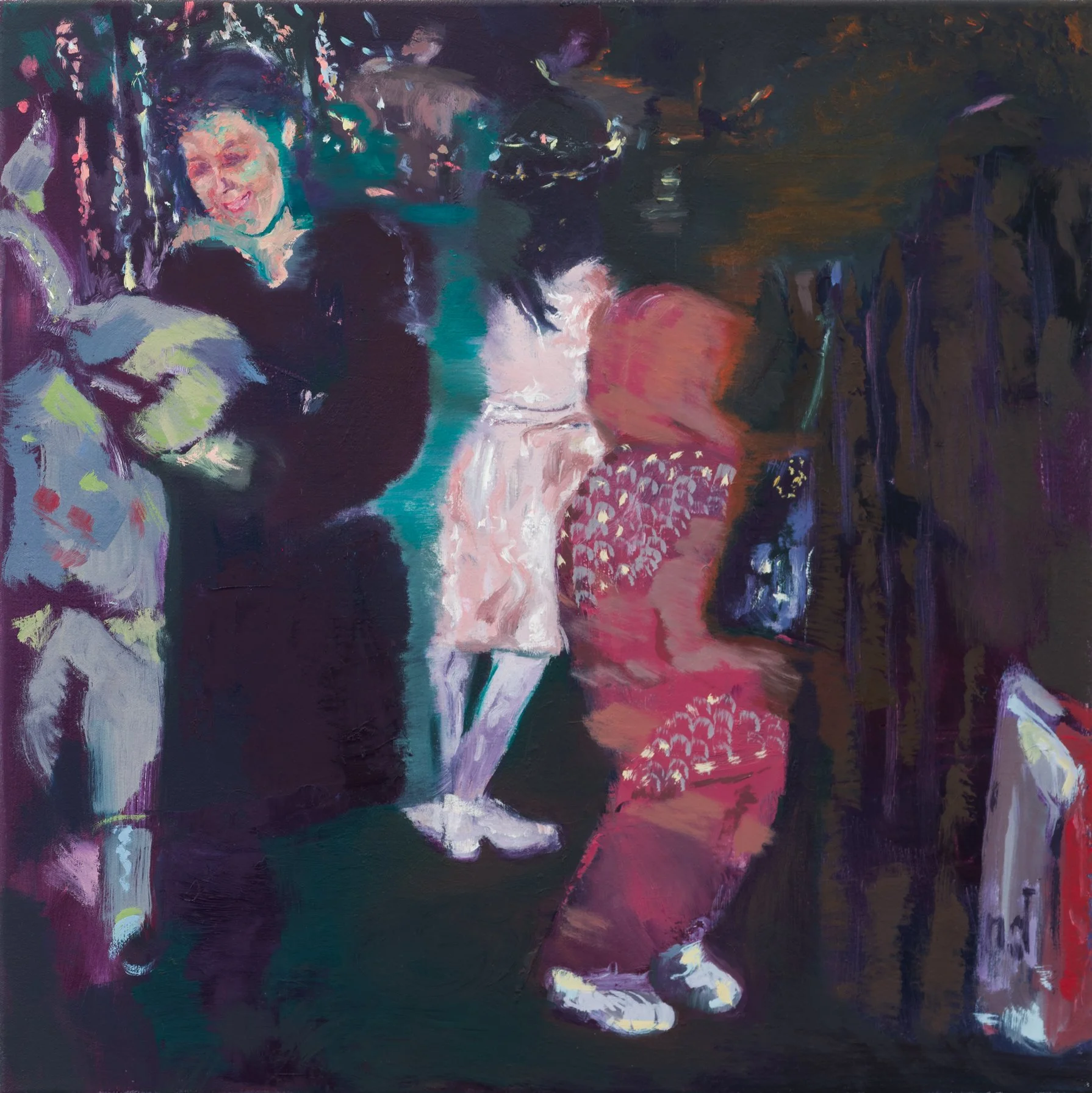 Kindergarden 2003, Oil on Canvas, 80 x 40 cm, 2025