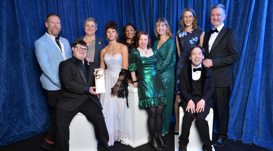 The core Ralph & Katie team pose with their RTS Craft Special Award.