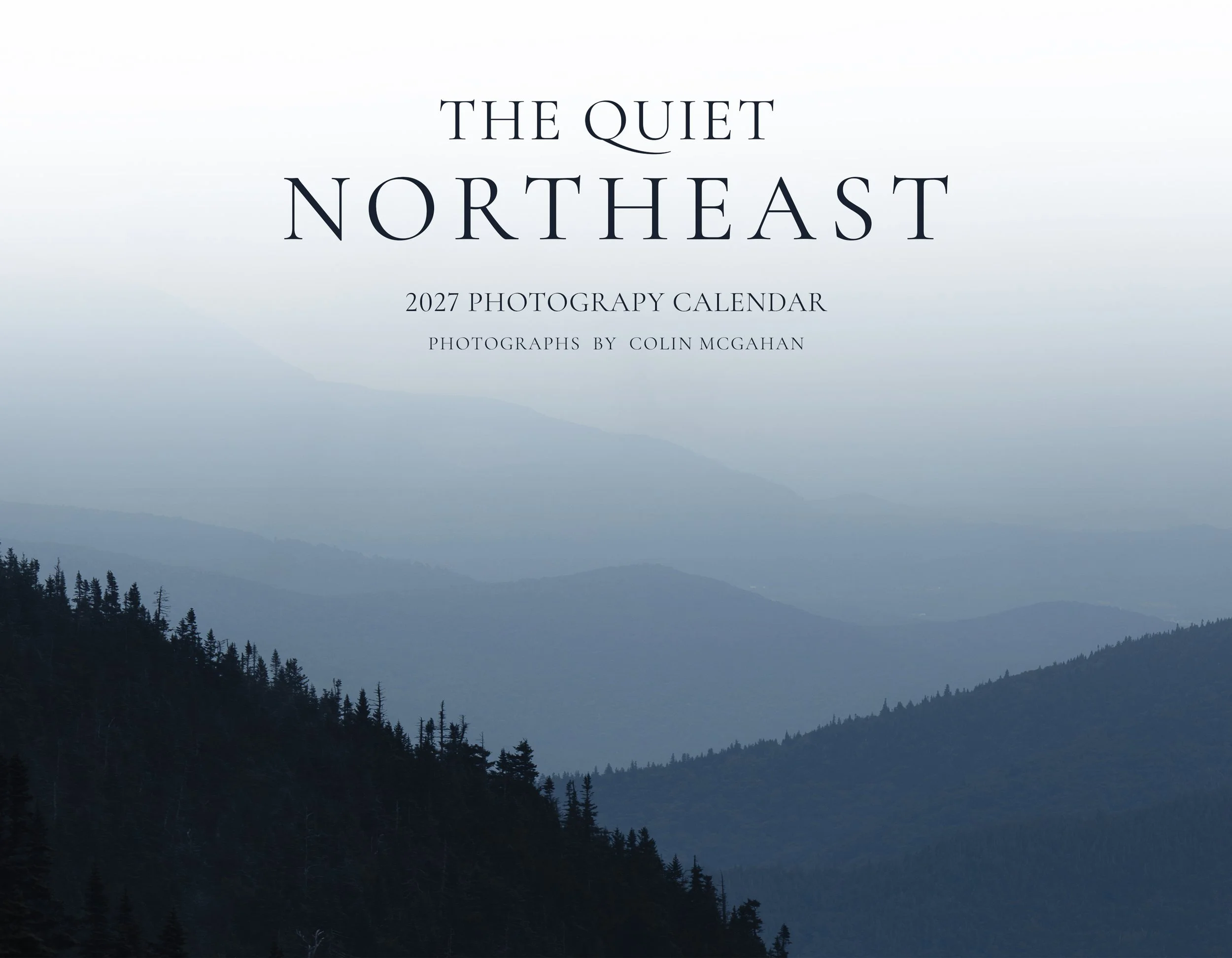 2027 New England Wall Calendar | The Quiet Northeast