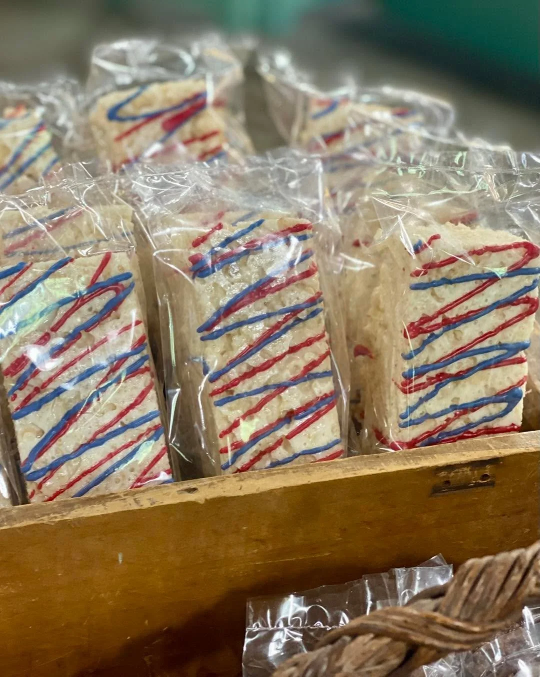 Happy Independence Day!
We&rsquo;re open! Regular hours 8-6 Saturday and 8-5 Sunday. 
Red, White and Blue treats available.