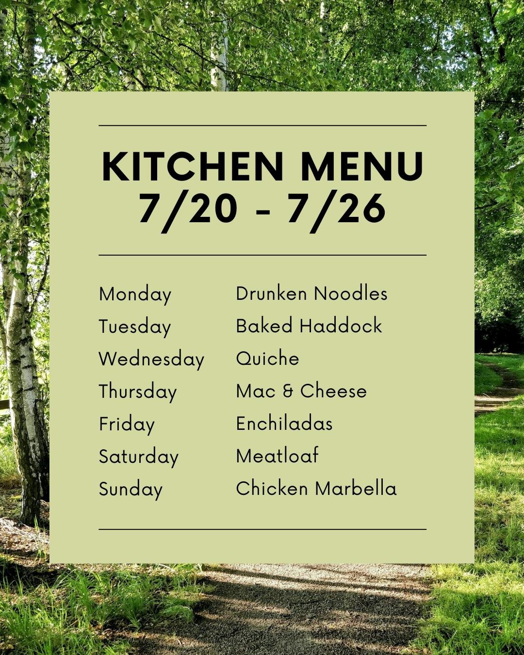 Our Entree Specials Menu is out for this week! Come have a look and find your next lunch or dinner!