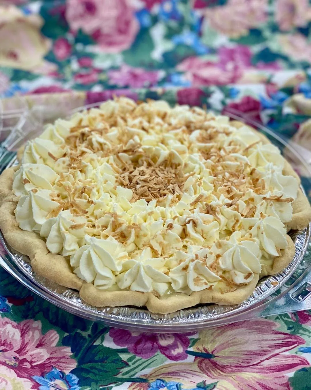 Something for everyone! We have Coconut Cream Pie, several flavors of Flatbread, as well as a new scone: Cranberry Raspberry!