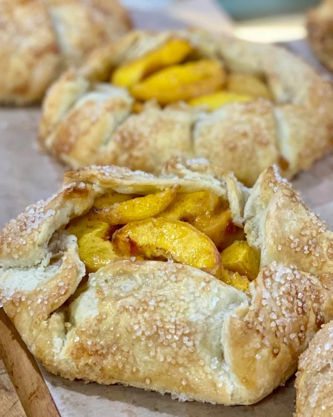 Peach Galette, new today!