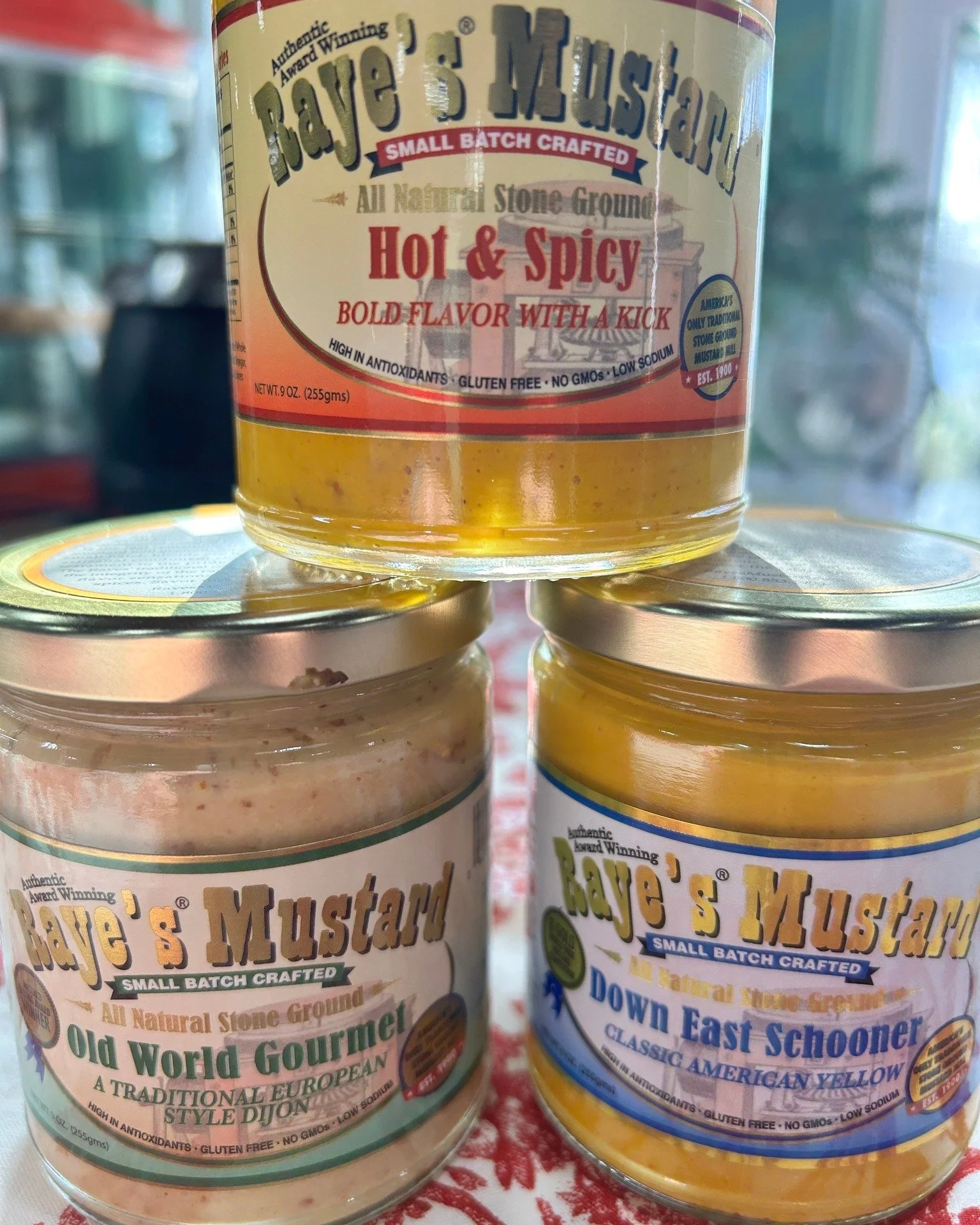 We love highlighting Maine-made products! We carry Raye's Mustard, Magnets from Craft and Carve, as well as Morse's Pickles and Sauerkraut.