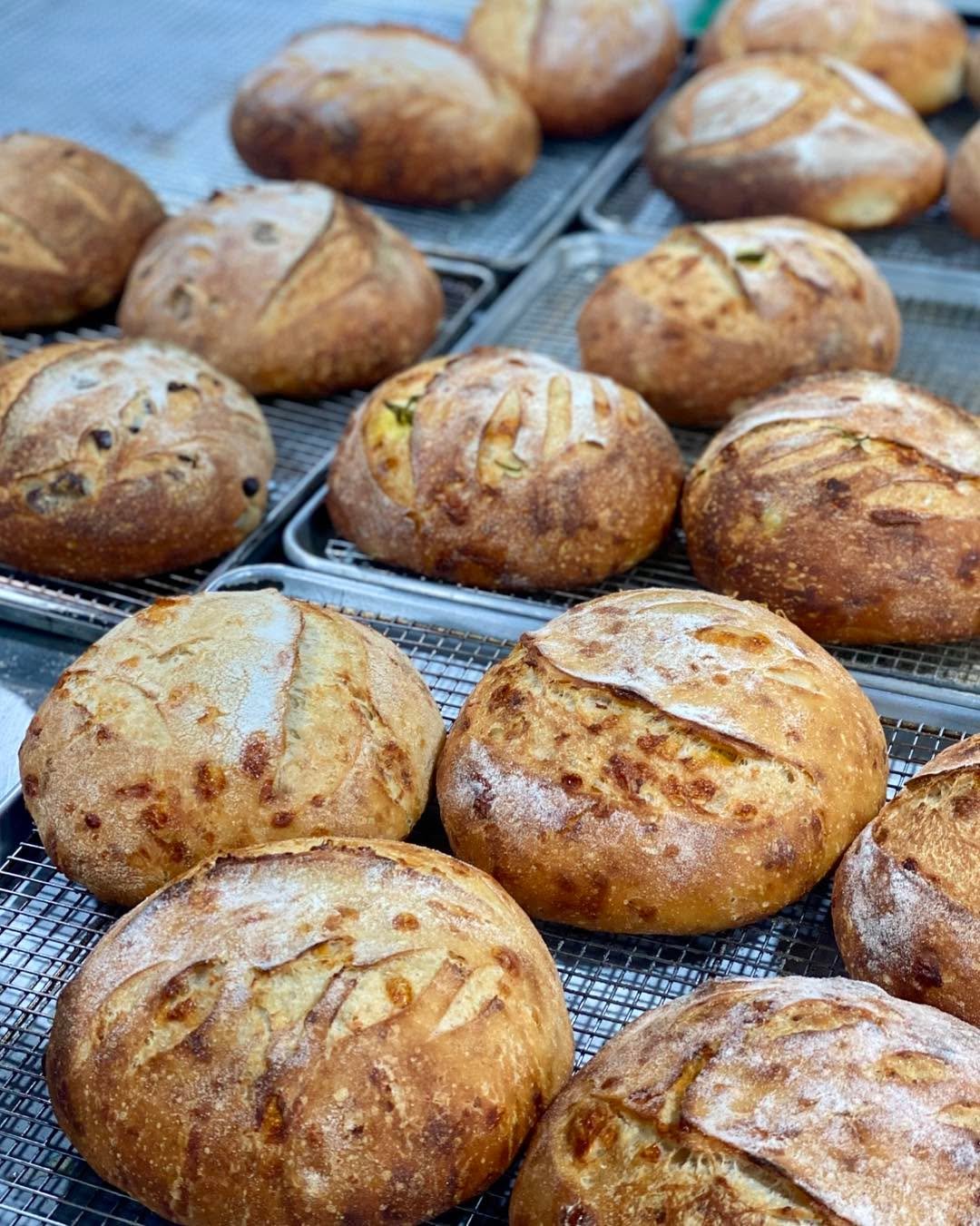 Sourdough fresh out of the oven!