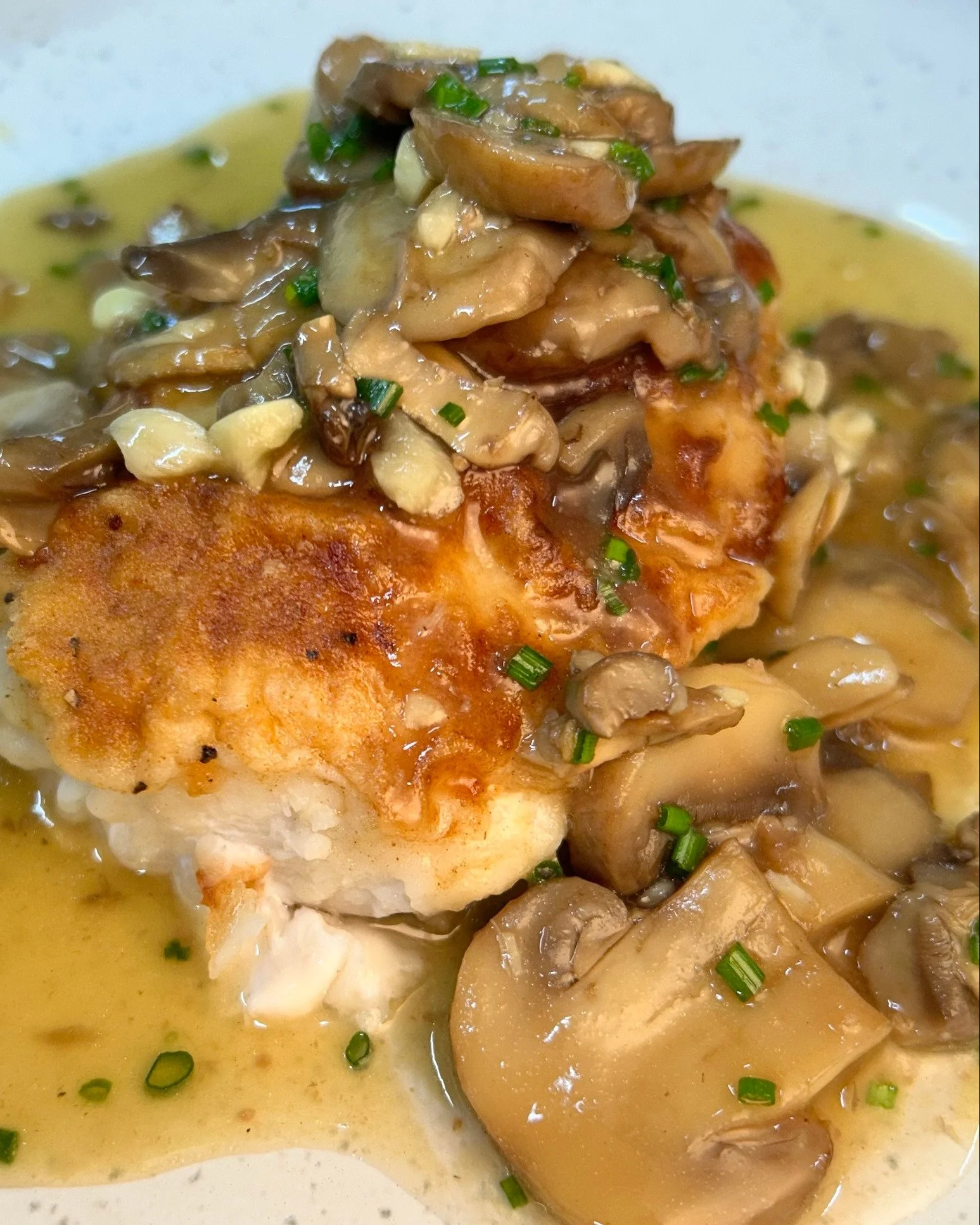 Chicken Marsala is our Entree Special today, but there's plenty of variety in our to-go fridges! We also have Mac and Cheese and Haddock Chowder right now.