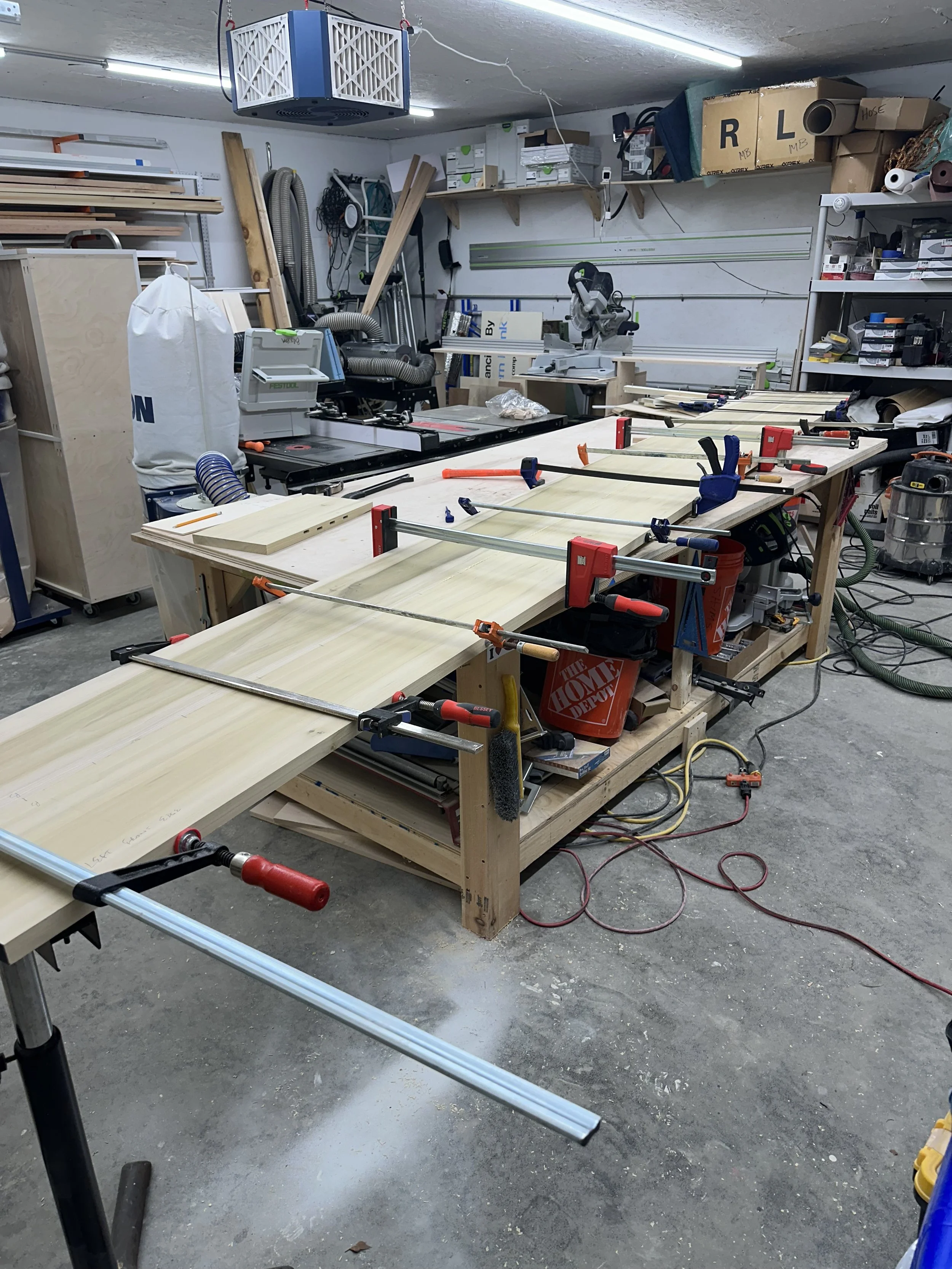 Joining 13' cabinet top