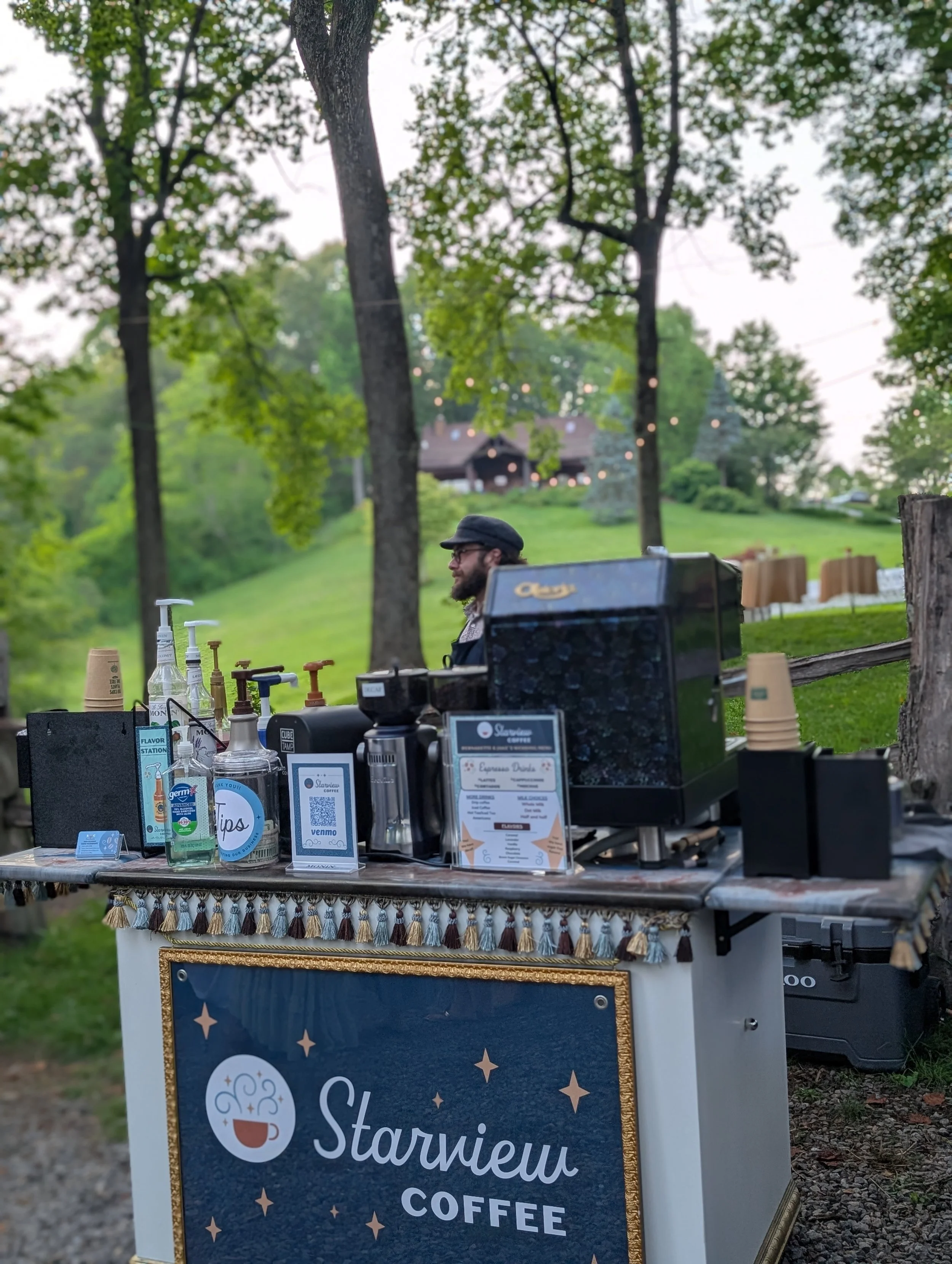 summer coffee catering for weekday events: espresso bars, cold brew and refreshing drink options 