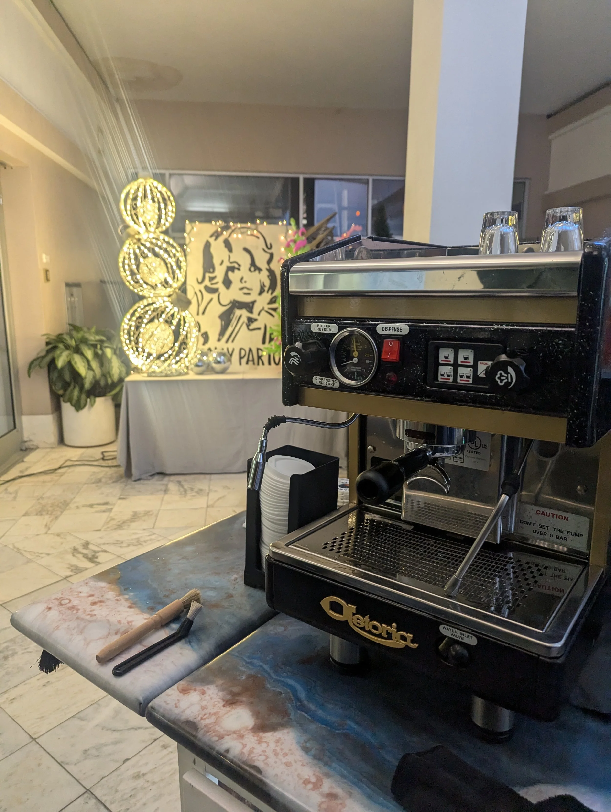 A Holiday Coffee Bar that comes to you!