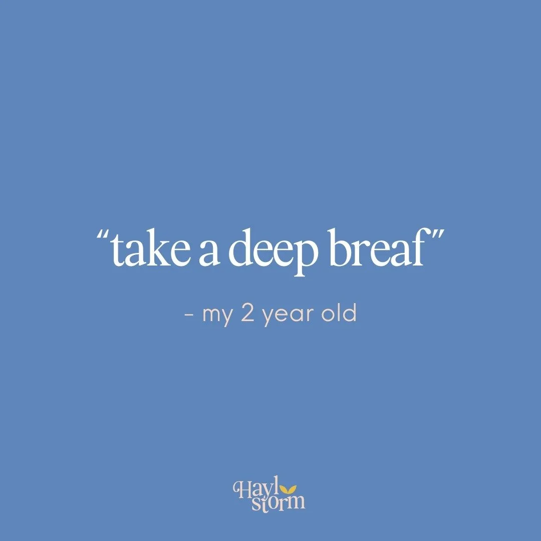 Straight from the mouth of my two year old. 

I think we can all use this today. 💔