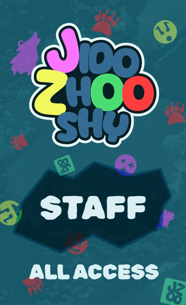 Staff backstage pass