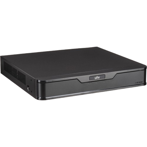 Black UV disinfection device with control panel on top and vents on sides.