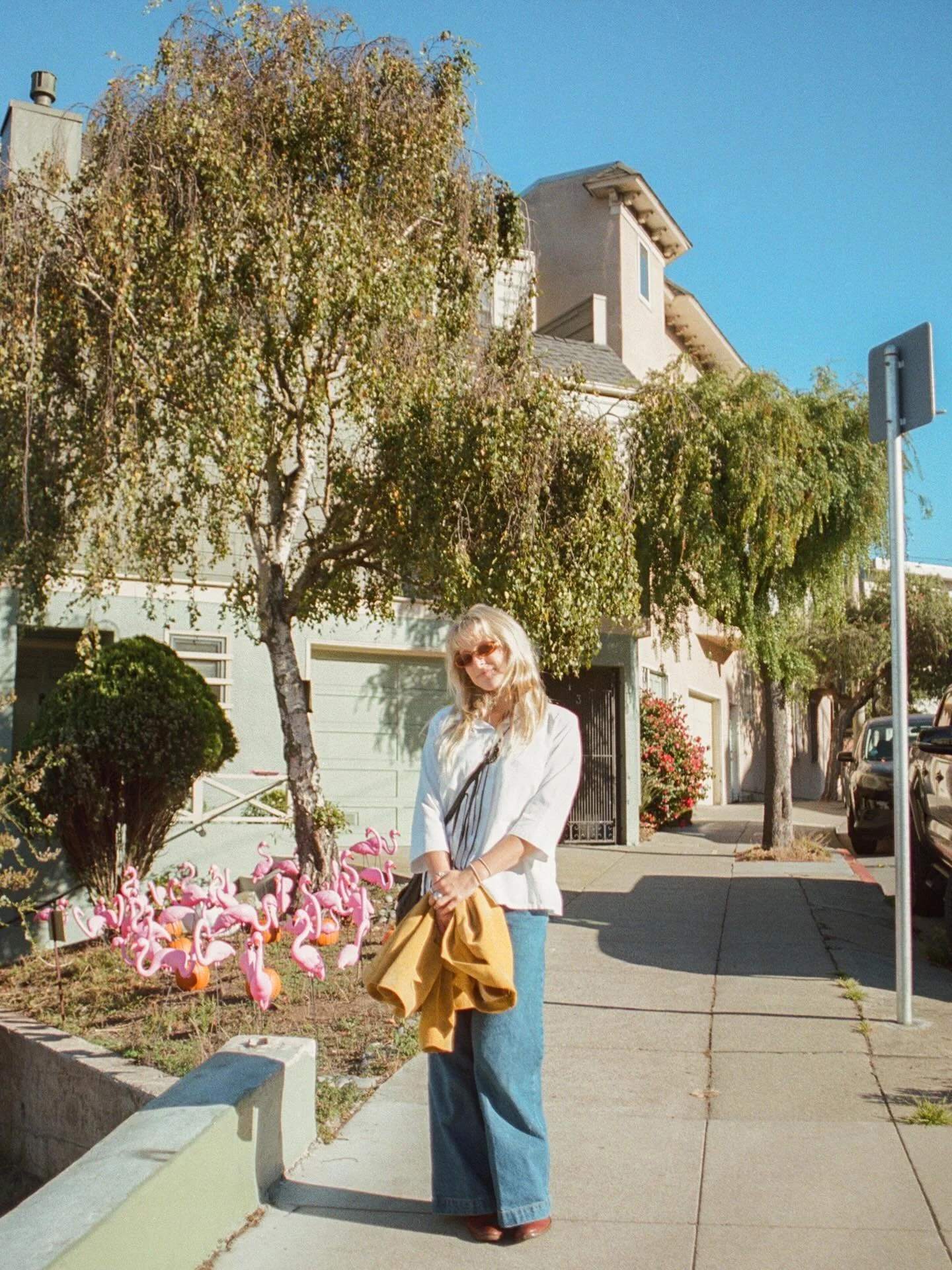Miss Liv on #35mm 

These are from a lovely walk to the mission several months ago to catch the clarion alley block party.