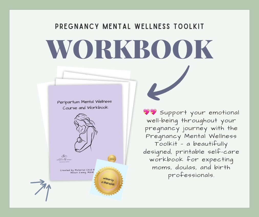 Pregnancy Mental Wellness Toolkit | Self-Care Workbook
