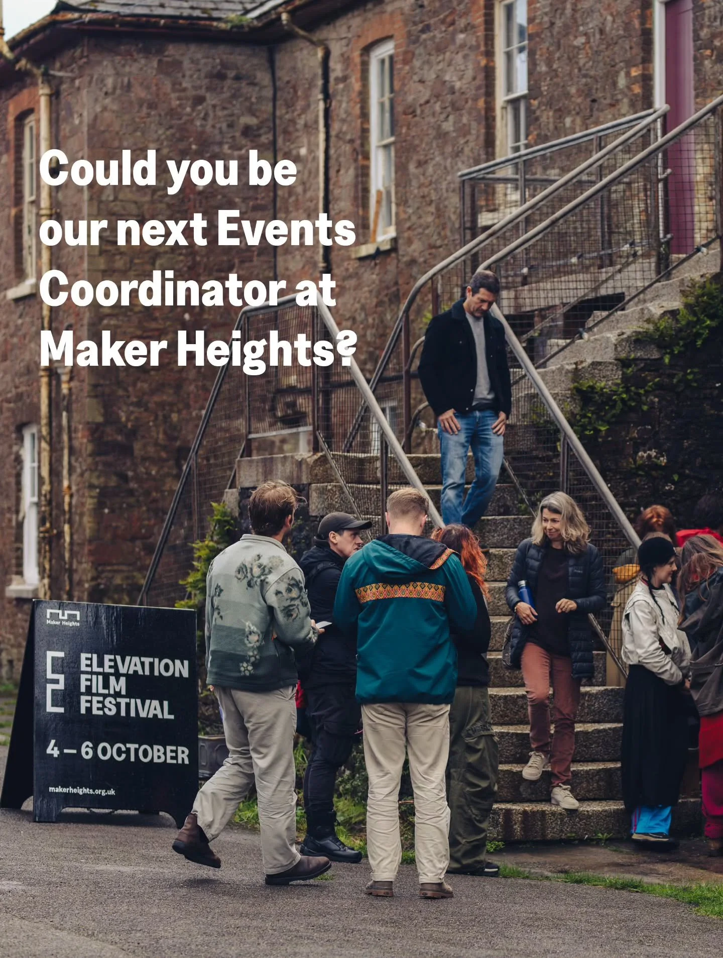 Do you enjoy helping events happen behind the scenes?

Maker Heights is looking for an Events Coordinator to support a varied programme of activity across our heritage site, from community events to cultural gatherings.

This role is ideal for someon