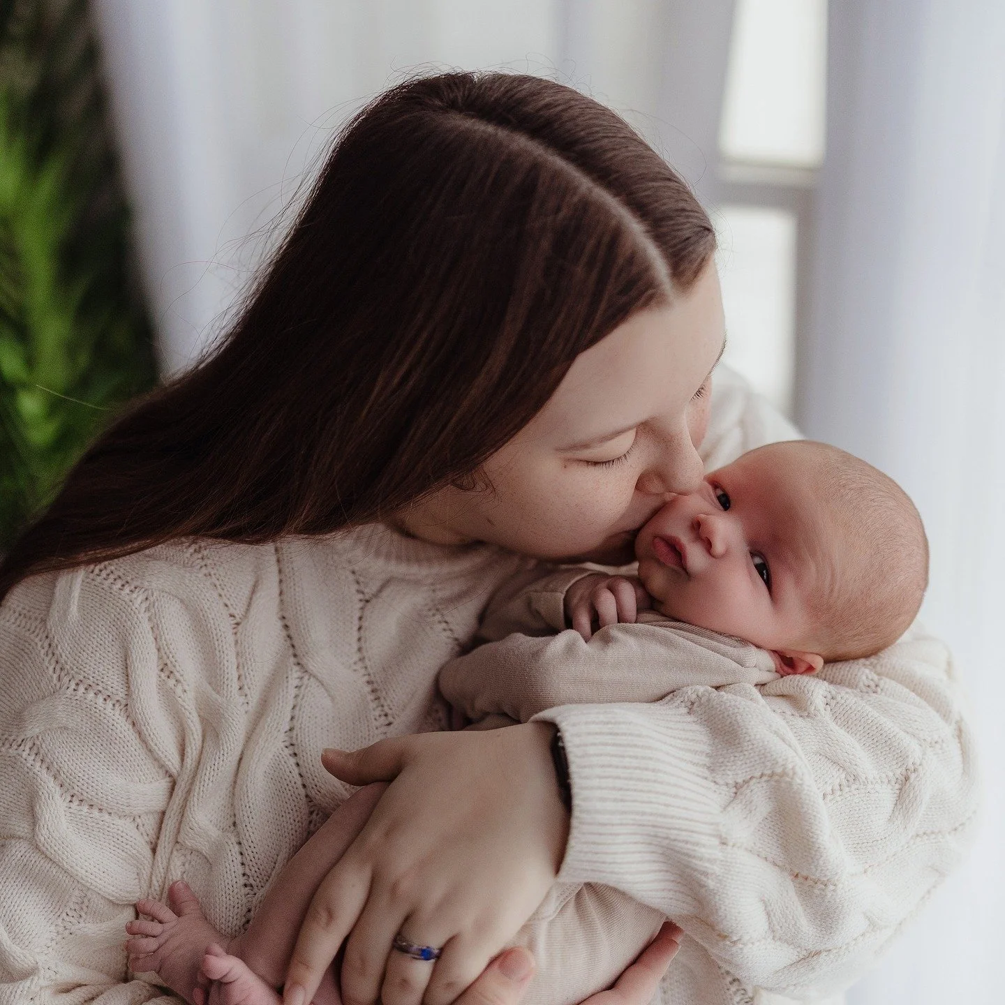 These two graced my studio the other day - and honestly loved it so much. He was 4 weeks old and is getting so big! I loved capturing their relationship. 

These are some of the most precious moments you can ever have. Every single day is a new littl