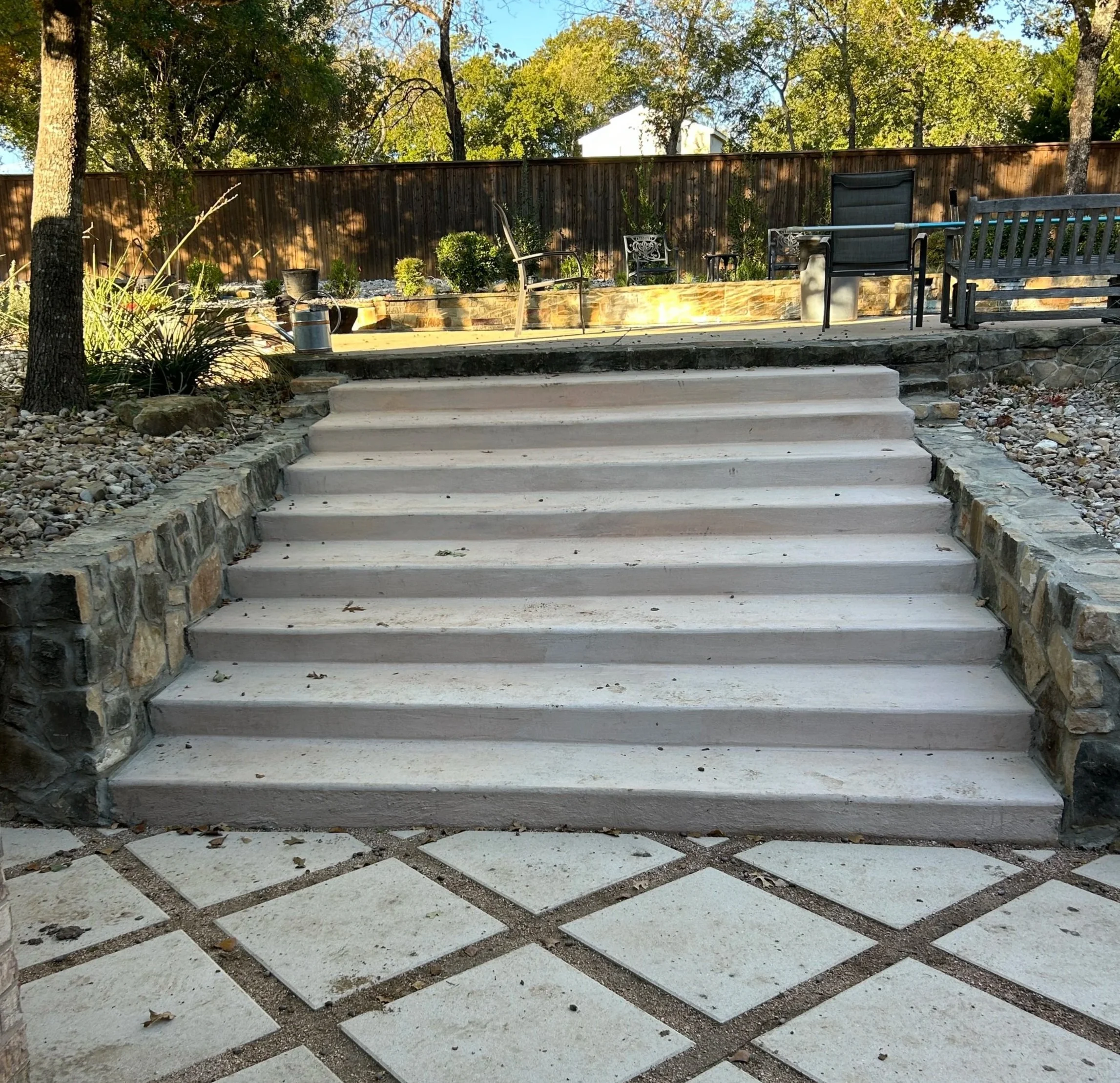 CONCRETE STEPS