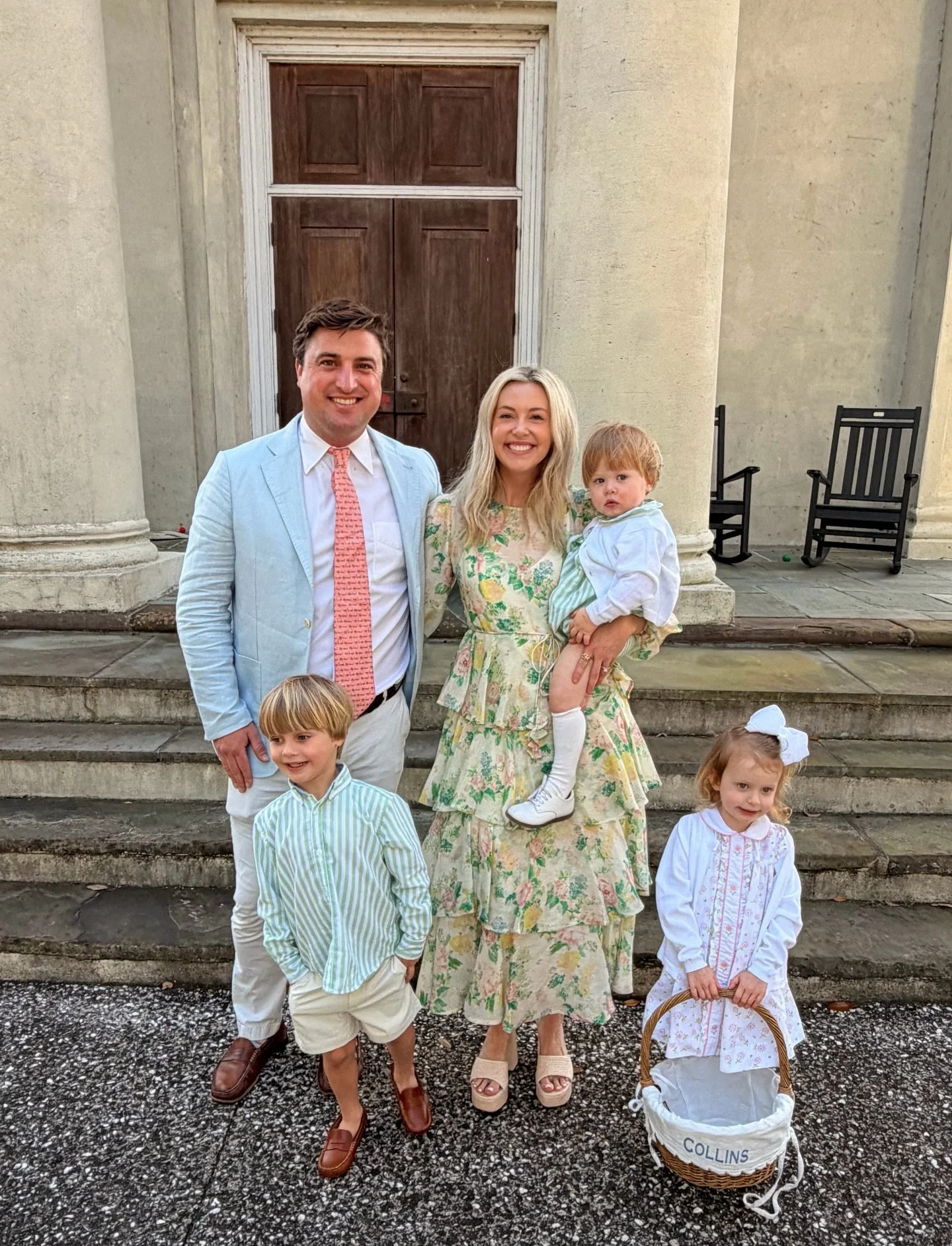 sweetest little Easter - comment WANT for links! nothing more special than days like this with these guys! He is risen and we are so thankful! Hope you and your family had a wonderful holiday weekend! ✝️🐣🤍