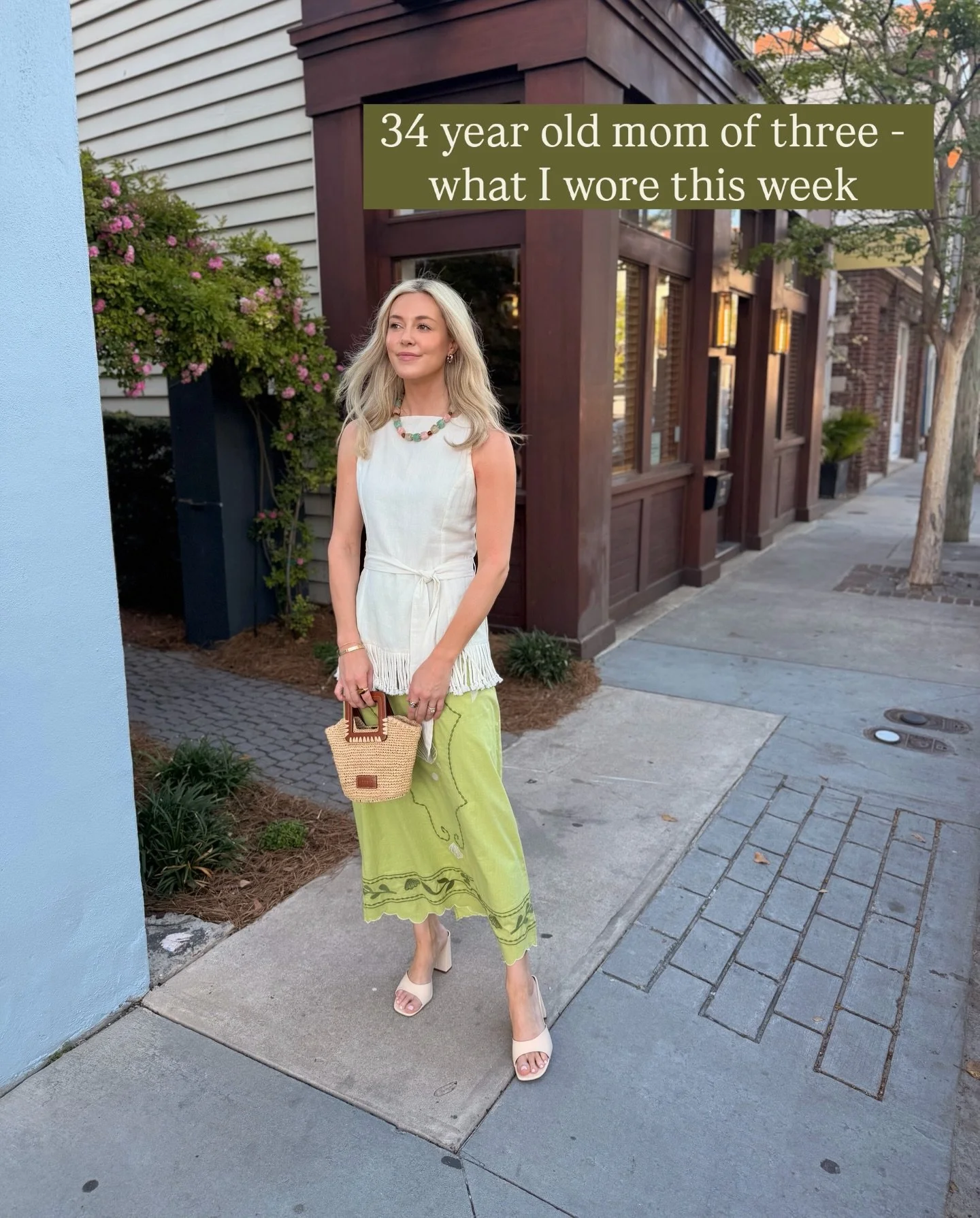 what I wore this week - comment WANT for links!!! all the elevated basics, statements, staples, green, fringe, butter yellow and pops of color!!! from a girls weekend to workouts, outings with the kids, holidays, and all the things in between! a busy