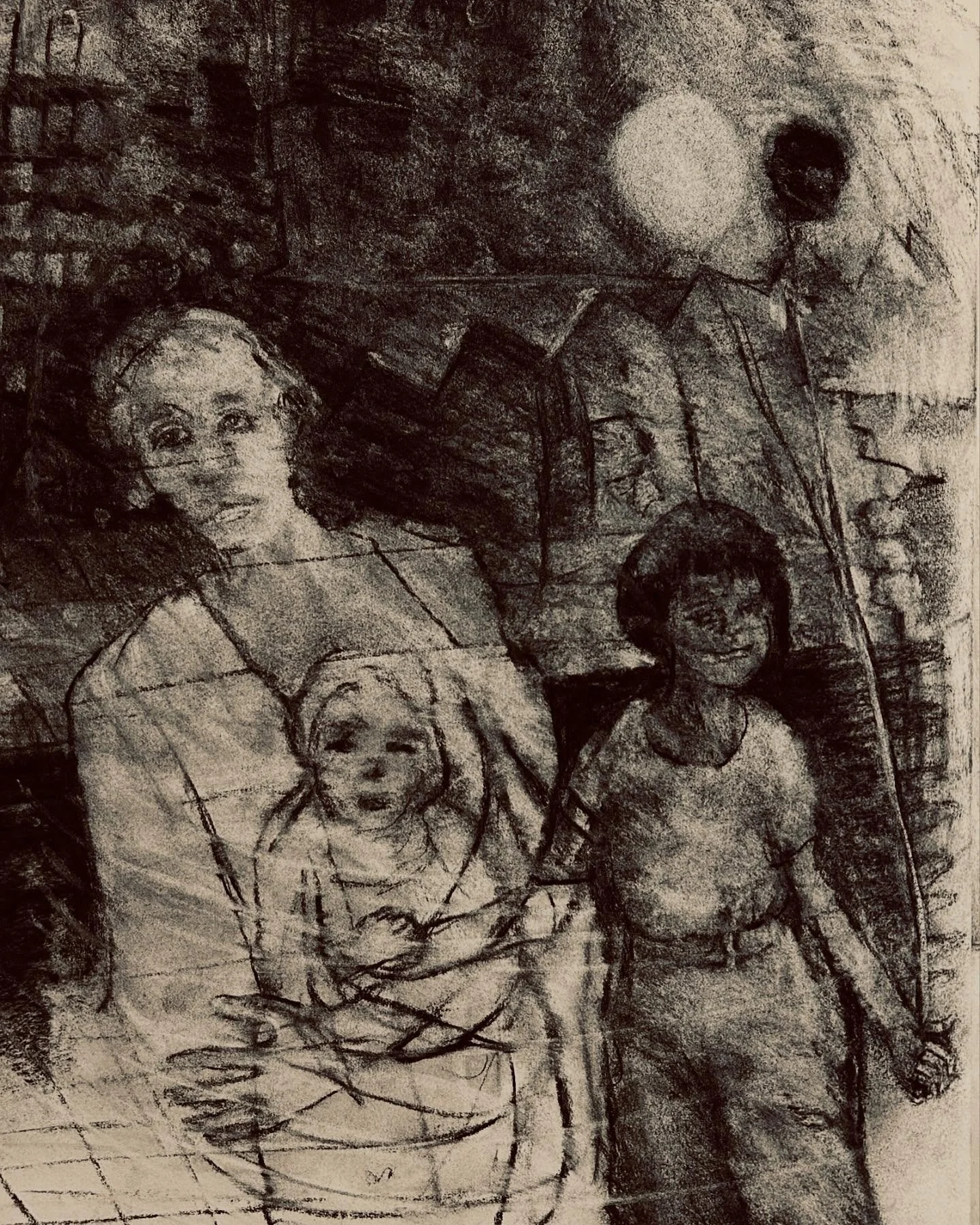 Dream people. 
&ldquo;What is most personal is most universal.&rdquo; Carl Rogers
#drawingfromdreams #collectivememory #drawingfromimagination #ifithappenstooneofusithappenstoallofus