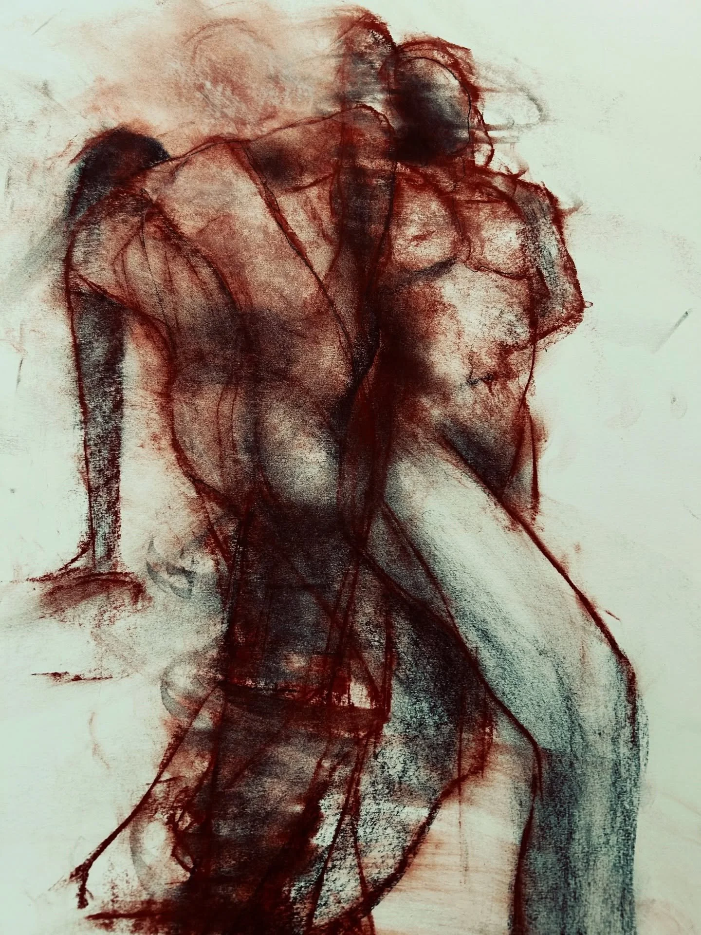 A medley from the last two weeks of BAMFing @s.bamf_ @camposmartin030 @vitranolombardogiuseppe @turriseburnea_itlifemodel so good to be back in this inspiring group after so many missed Sundays!  #rusty #quickgestures #markmaking #figuredrawing #expe