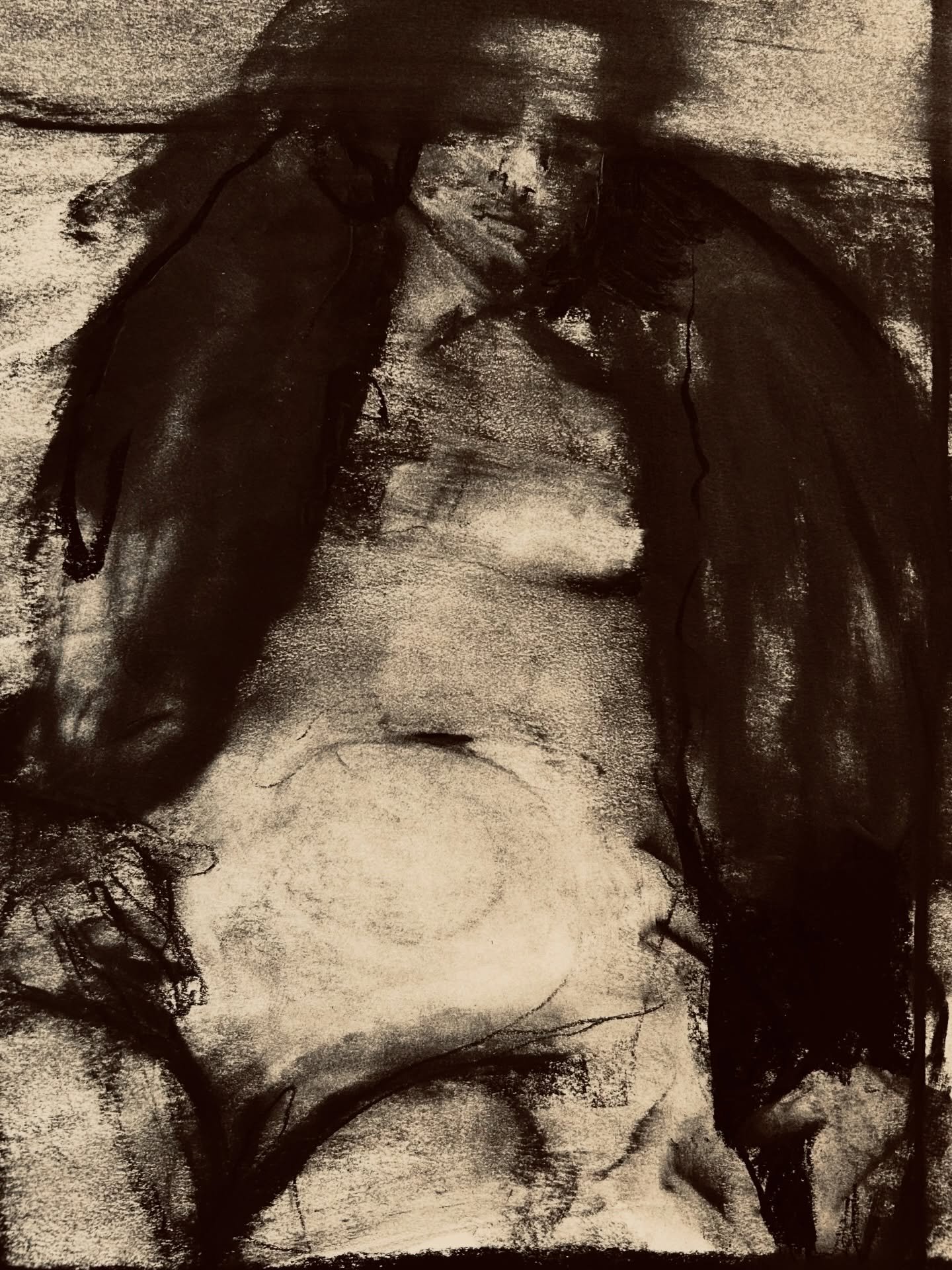 BAMFing on a snowy day with this incredible group of artists and the unmatched @_angelx_0 ! Some musings thrown in from last week&rsquo;s amazing @carly.lundy too. Thank you thank you @camposmartin030 😘
#quickposes #markmaking #experiment #fast #noc