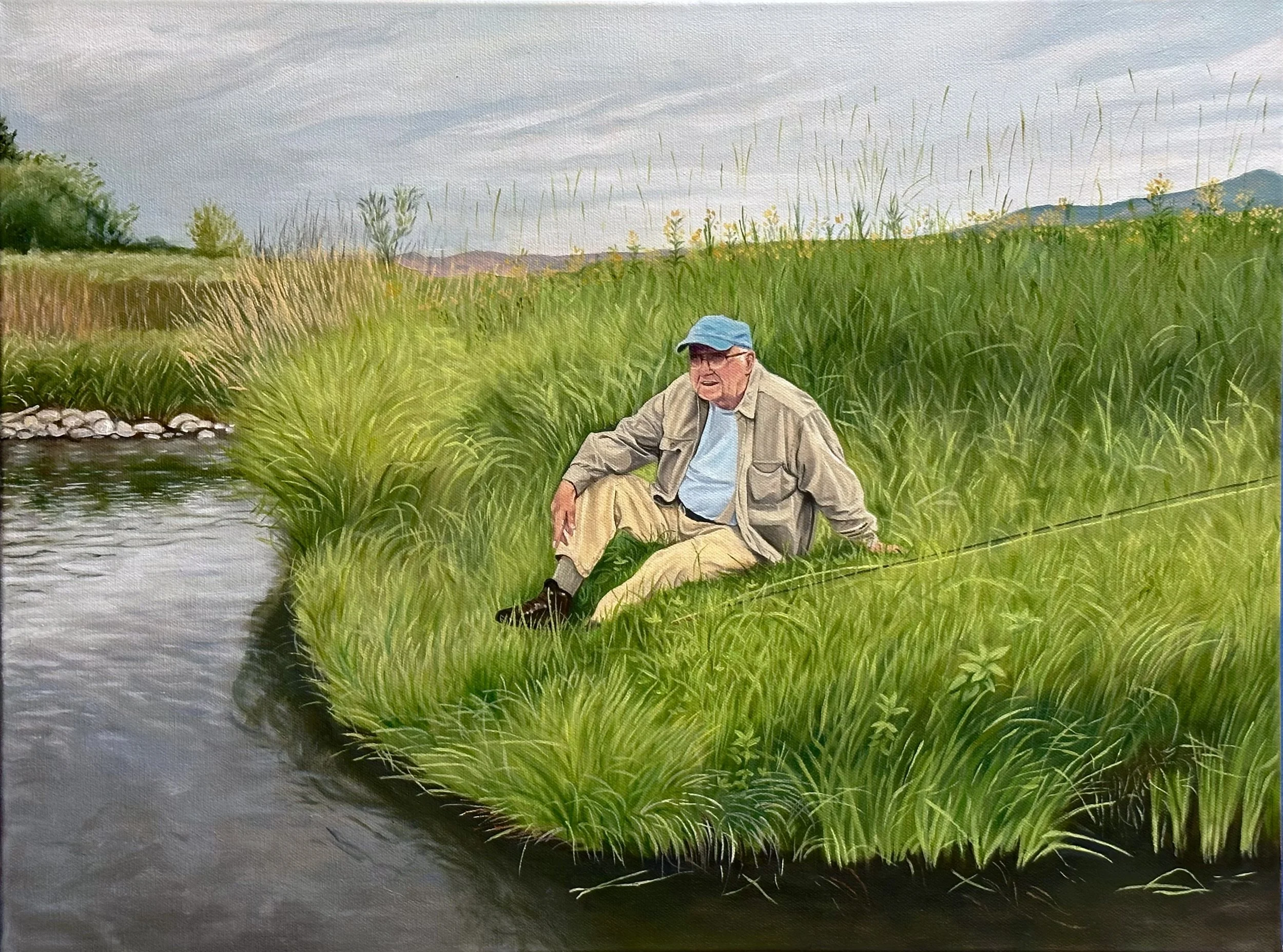 Commissioned Work, Oil on Canvas, 18x24 inch