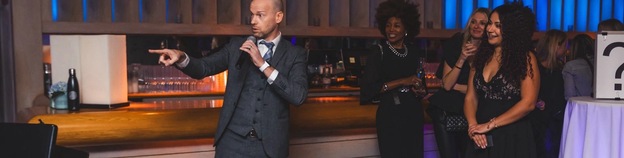 Mentalist Fred Berthelot Performing at a Corporate Event in NYC
