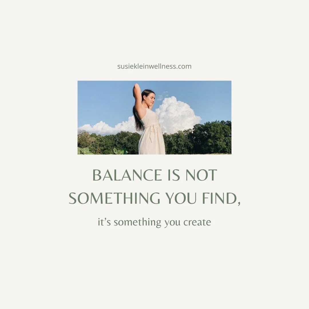 🌿 Wellness Wednesday 🌿

"Balance is not something you find, it's something you create."

Every step, every breath, every mindful choice you make is part of building a life that feels energizing, resilient, and joyful. Today, honor the pow