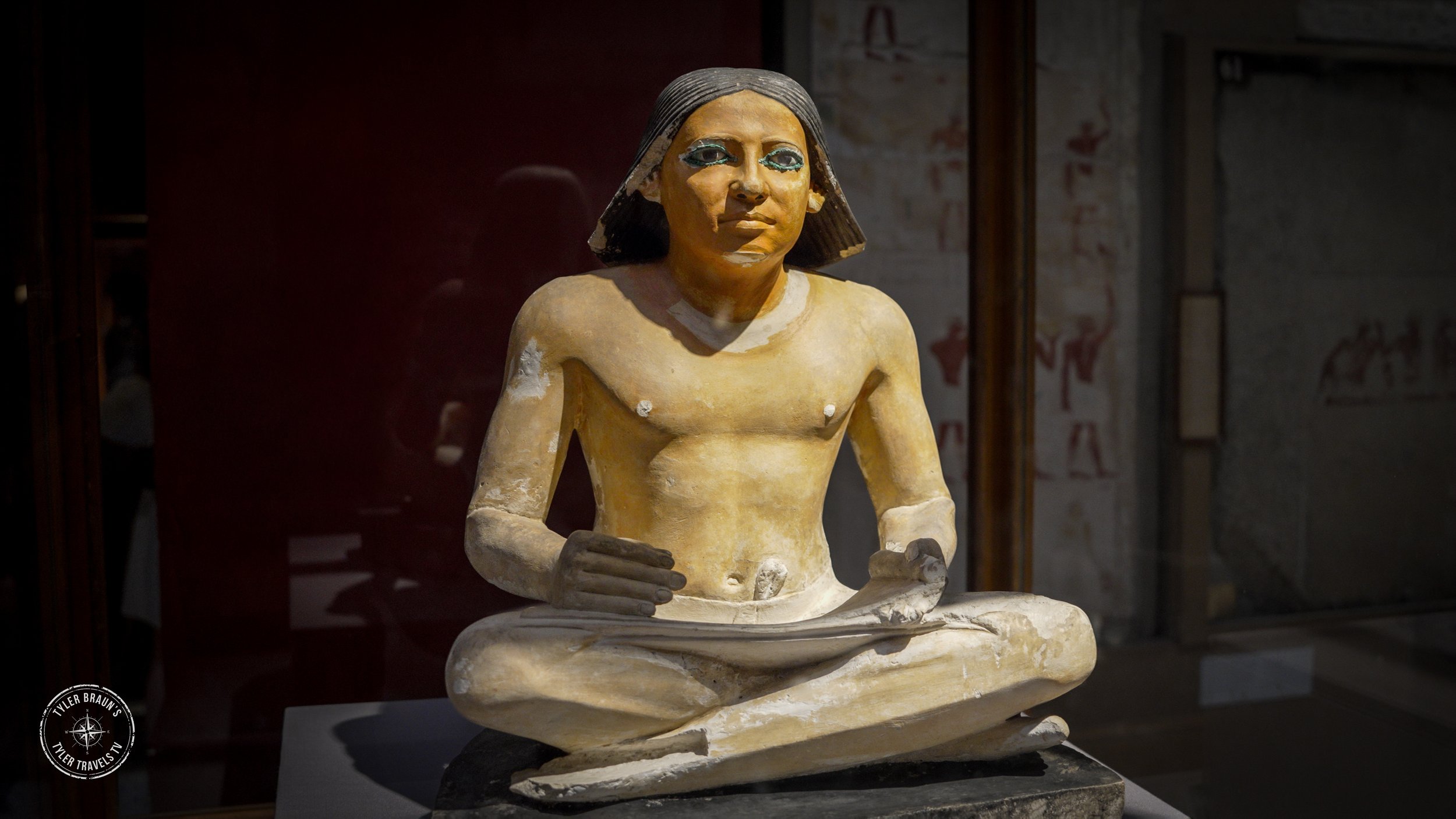 Statue of Scribe, Egyptian Museum, Cairo