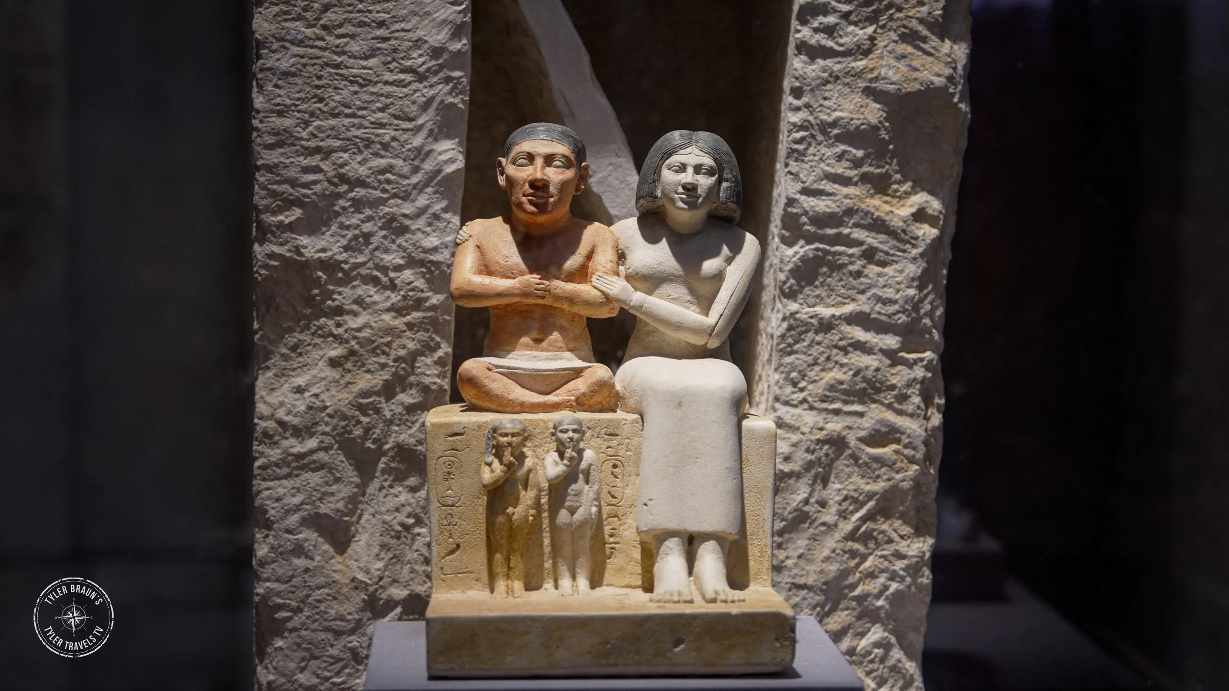 Statue of Seneb & his Family, Egyptian Museum, Cairo