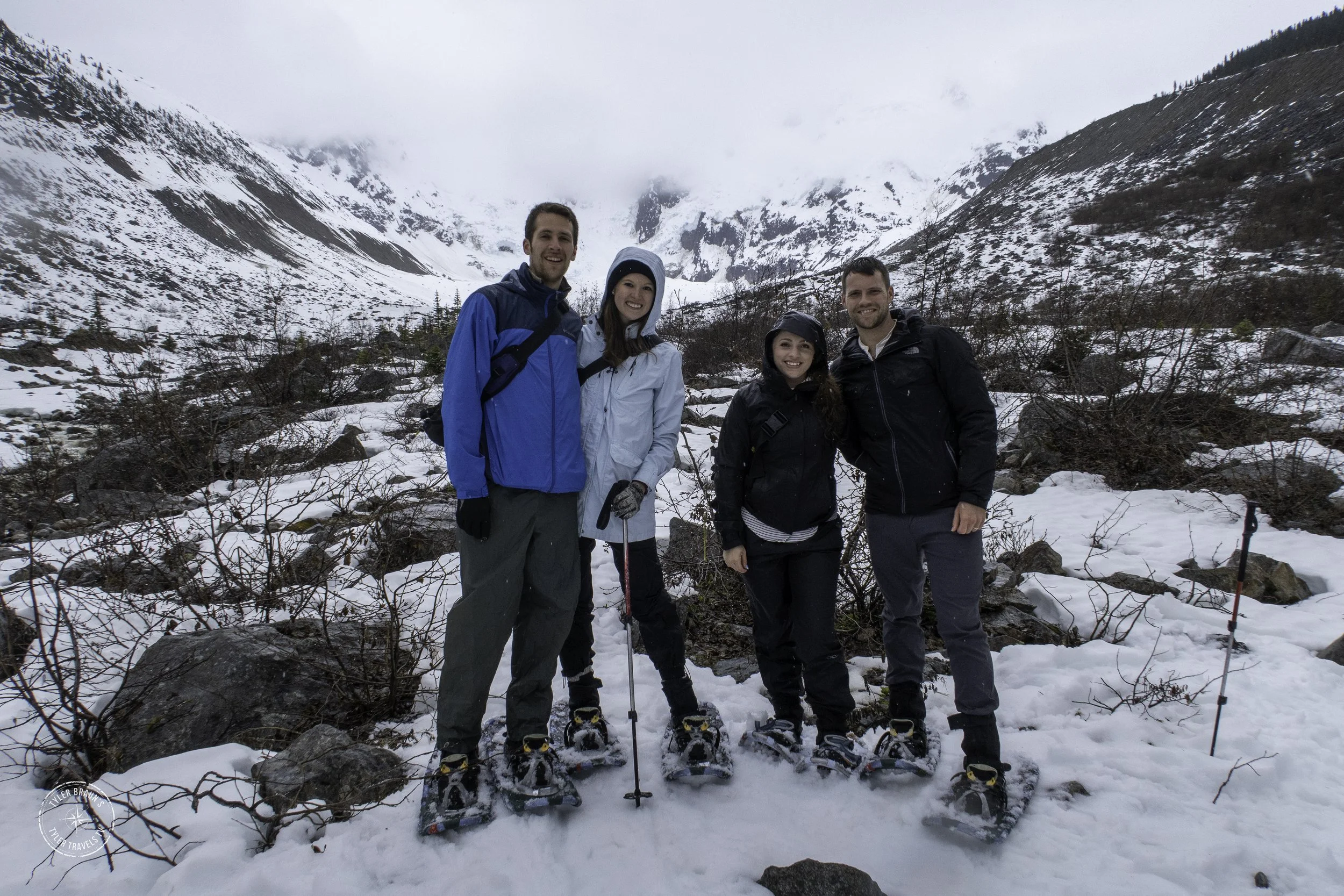 Hiking to the Laughton Glacier