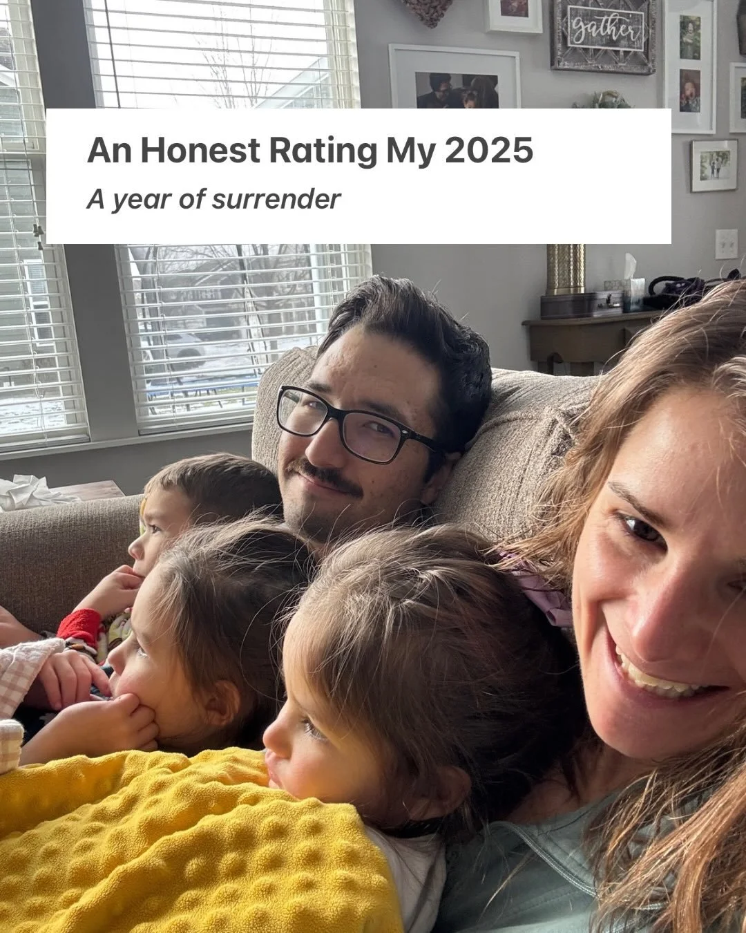 My word for the year was surrender
To let go - stop trying so hard, to walk the talk of what I share with clients

Even still there were moments when I wanted to yell, scream, cry, run away, burn it all to the ground

Old habits die hard
But in doing