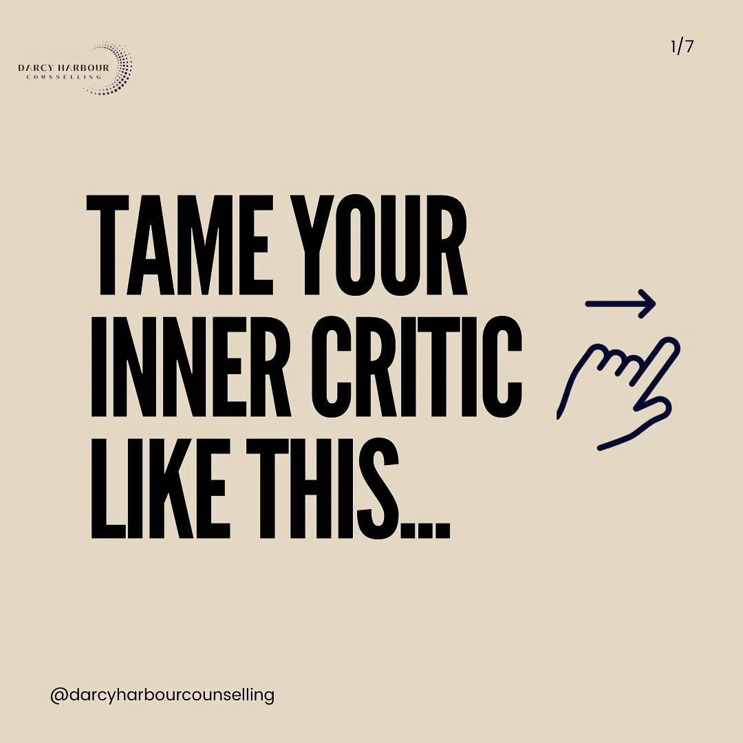 We all have an inner critic which can be quite strong. It can be helpful to remember this part is only trying to help protect you when you are feeling threatened. 

Your job here is to notice when your inner critic is informing your thoughts, soften 