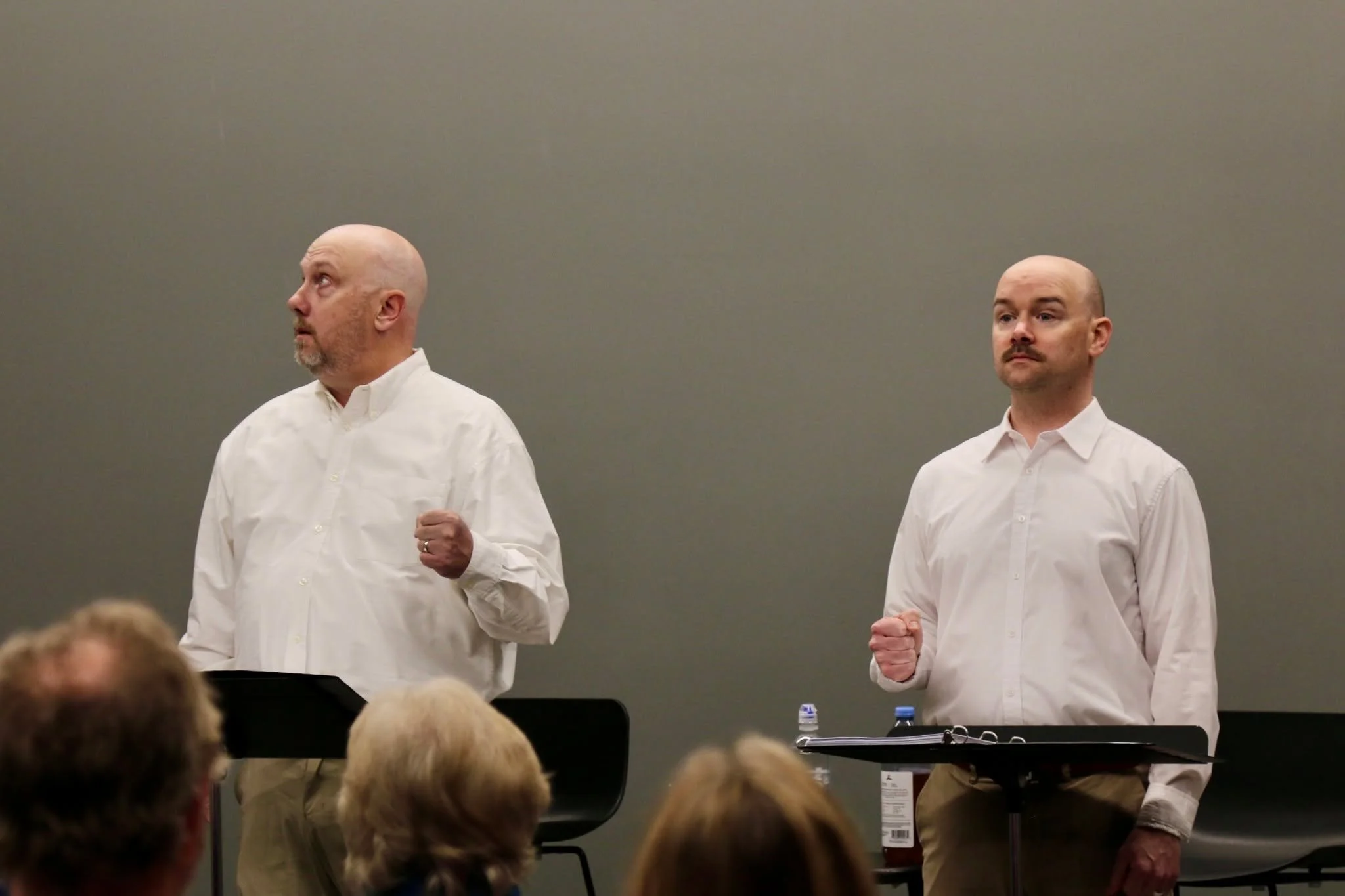 We had a full house for last night&rsquo;s reading of Guards at the Taj by Rajiv Joseph, and our actors captivated the audience from the very first moment to the final line.

You won&rsquo;t want to miss the next play readings in our Bailey Studio Se