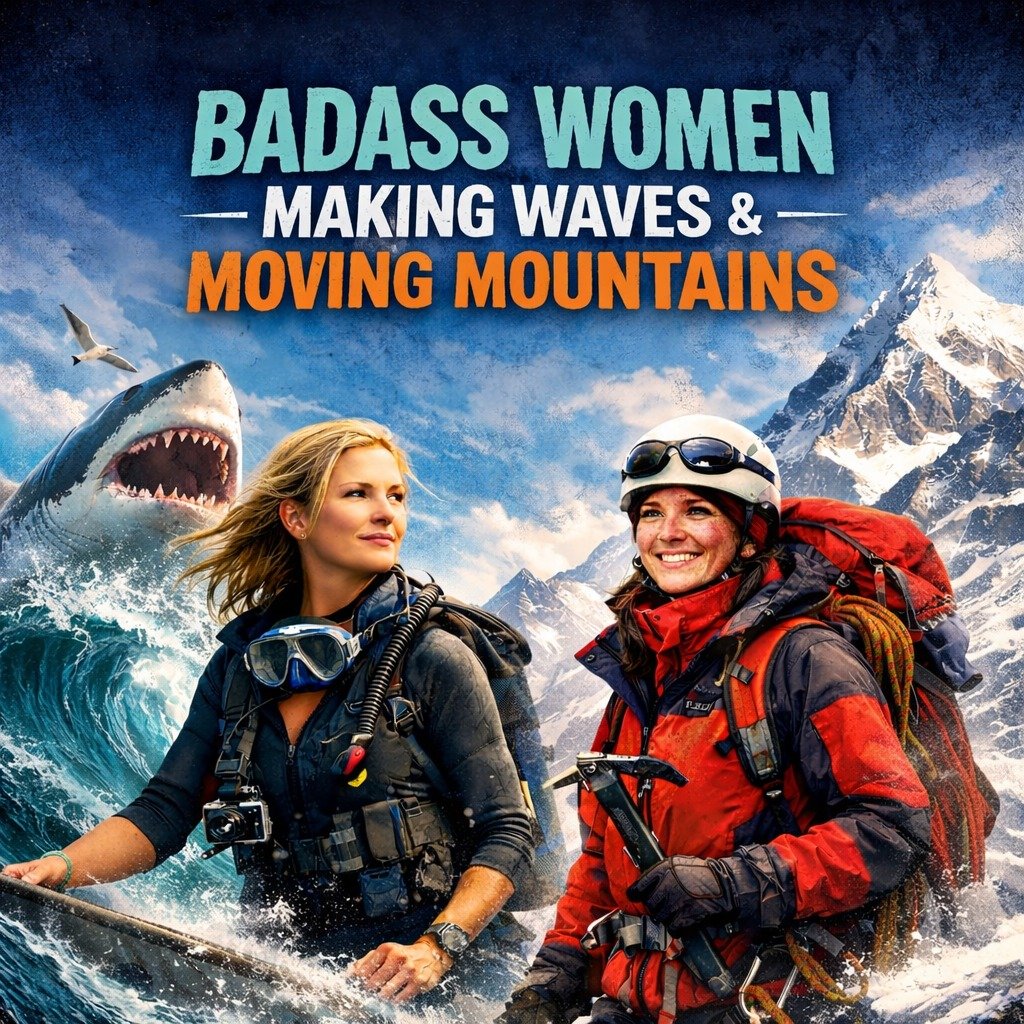 It's almost time for Badass Women: Making Waves and Moving Mountains! Can't attend the whole event? Purchase passes to individual presentations and discussions at the argyros.org! Here's the schedule of events:

DAY ONE | MARCH 28TH
A Conversation Wi