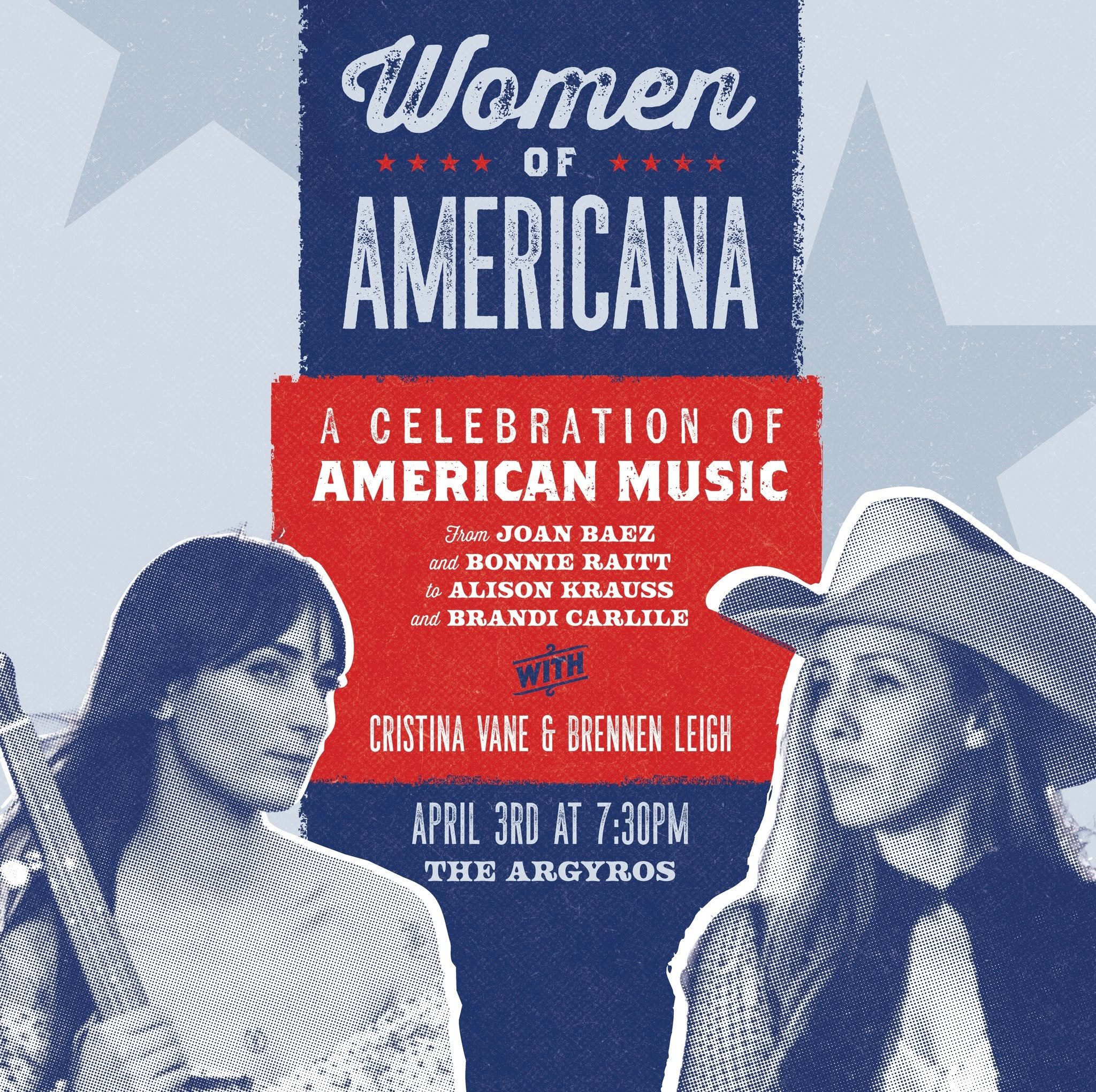 Last chance to get your tickets for Women of Americana: A Celebration of American Music!

Secure yours NOW at theargyros.org.

@womenofamericana