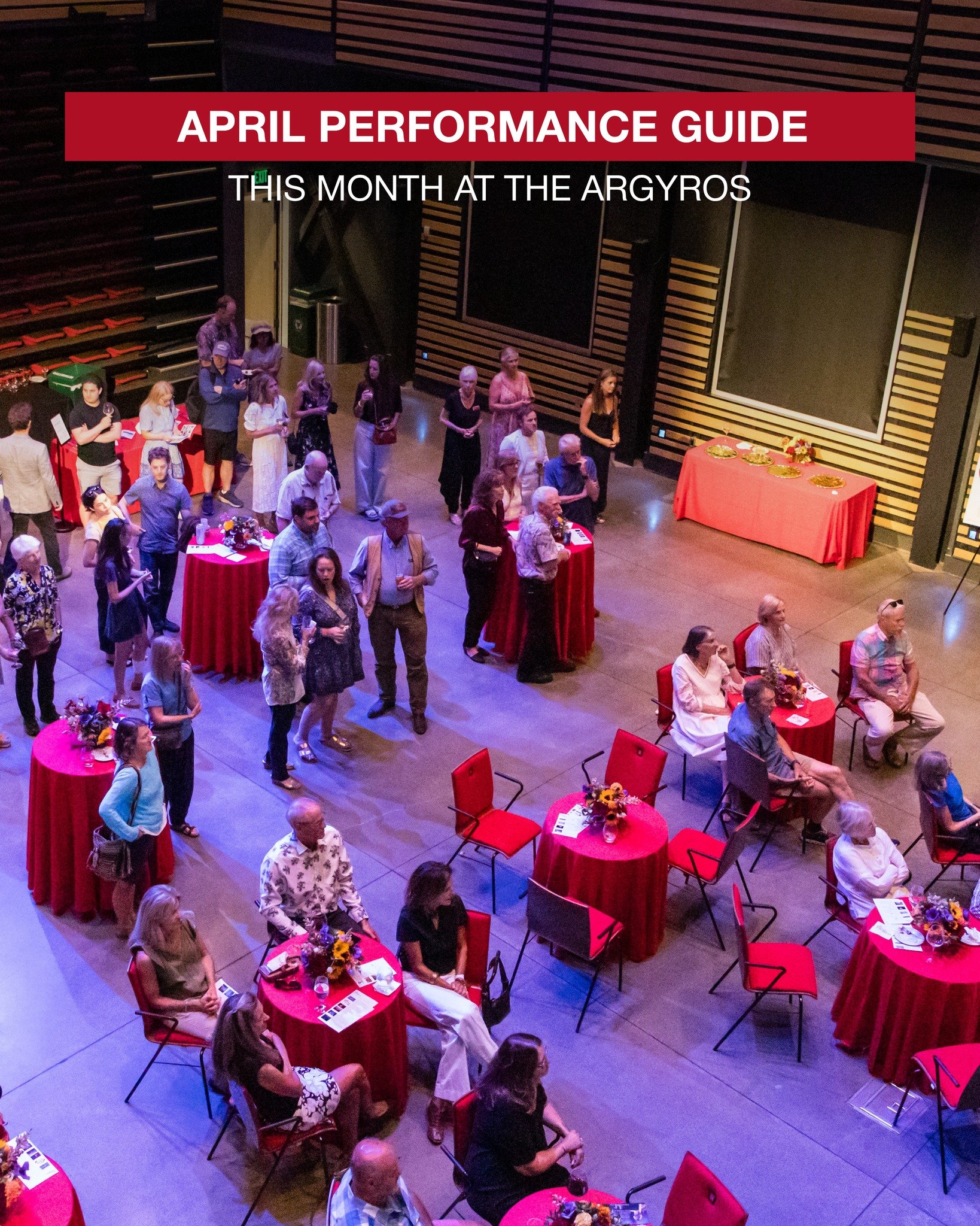 Last month brought unforgettable moments to the stage, but April is raising the bar even higher! Join us for this exciting lineup of performances and interactive opportunities you won&rsquo;t want to miss. 

Secure your tickets today at theargyros.or