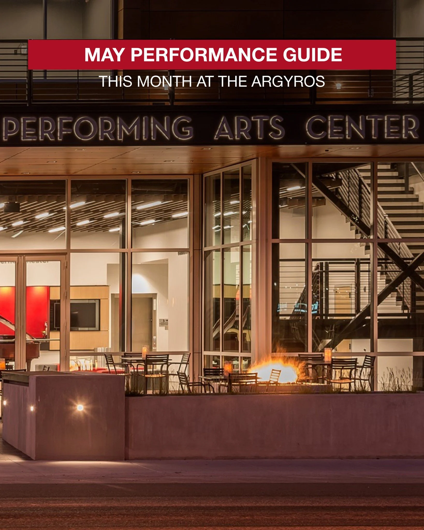 Spring is in full swing, and with it comes a fresh lineup of unforgettable performances!

Don&rsquo;t miss out! Learn more about this month's artists and get your tickets now at theargyros.org.