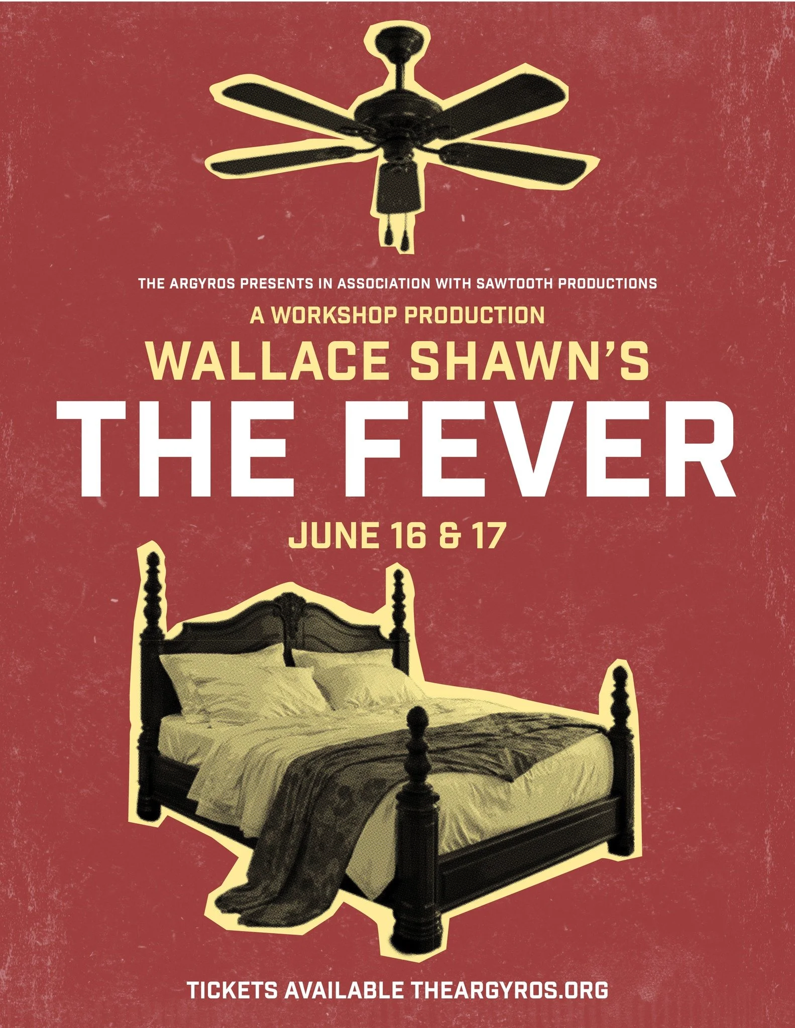 Reminder to grab your tickets to Wallace Shawn's The Fever, a workshop performance coming from New York City to The Argyros for two nights only!

Tuesday, June 16th: Performed by Paul Lazar, Directed by Pete Simpson
Wednesday, June 17th: Performed by
