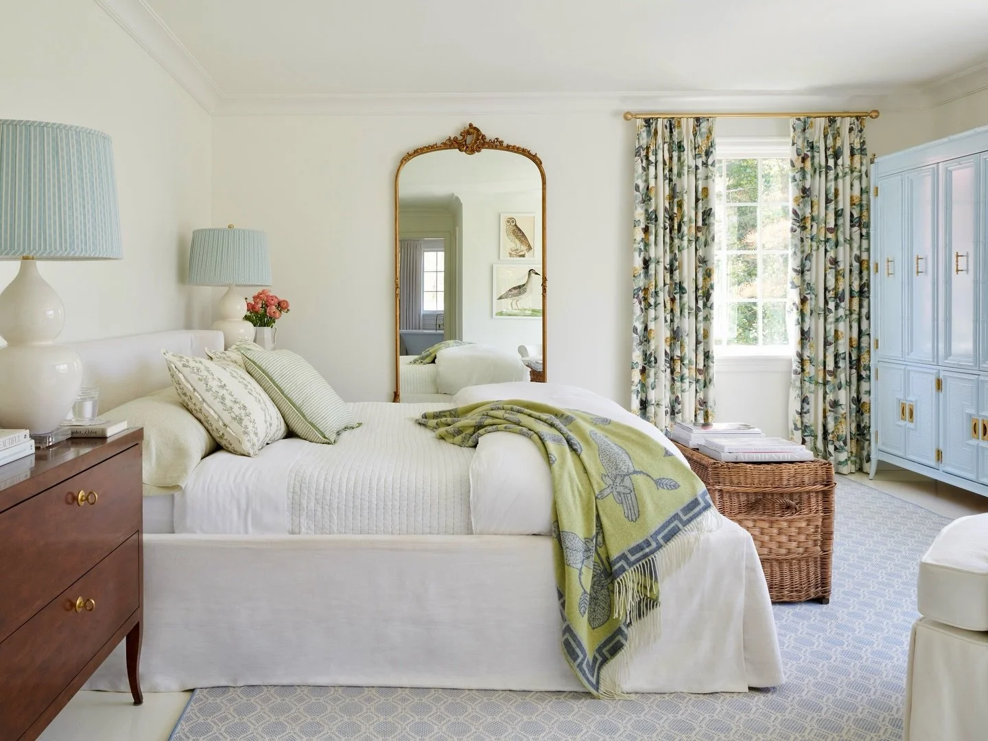 Y&rsquo;all know I love being an open book when it comes to my home! So it was fun to share my go-to comfort color w/ Home &amp; Garden when it comes to my own bedroom! While this room has lived many lives since this shoot, I have to tell you&hellip;