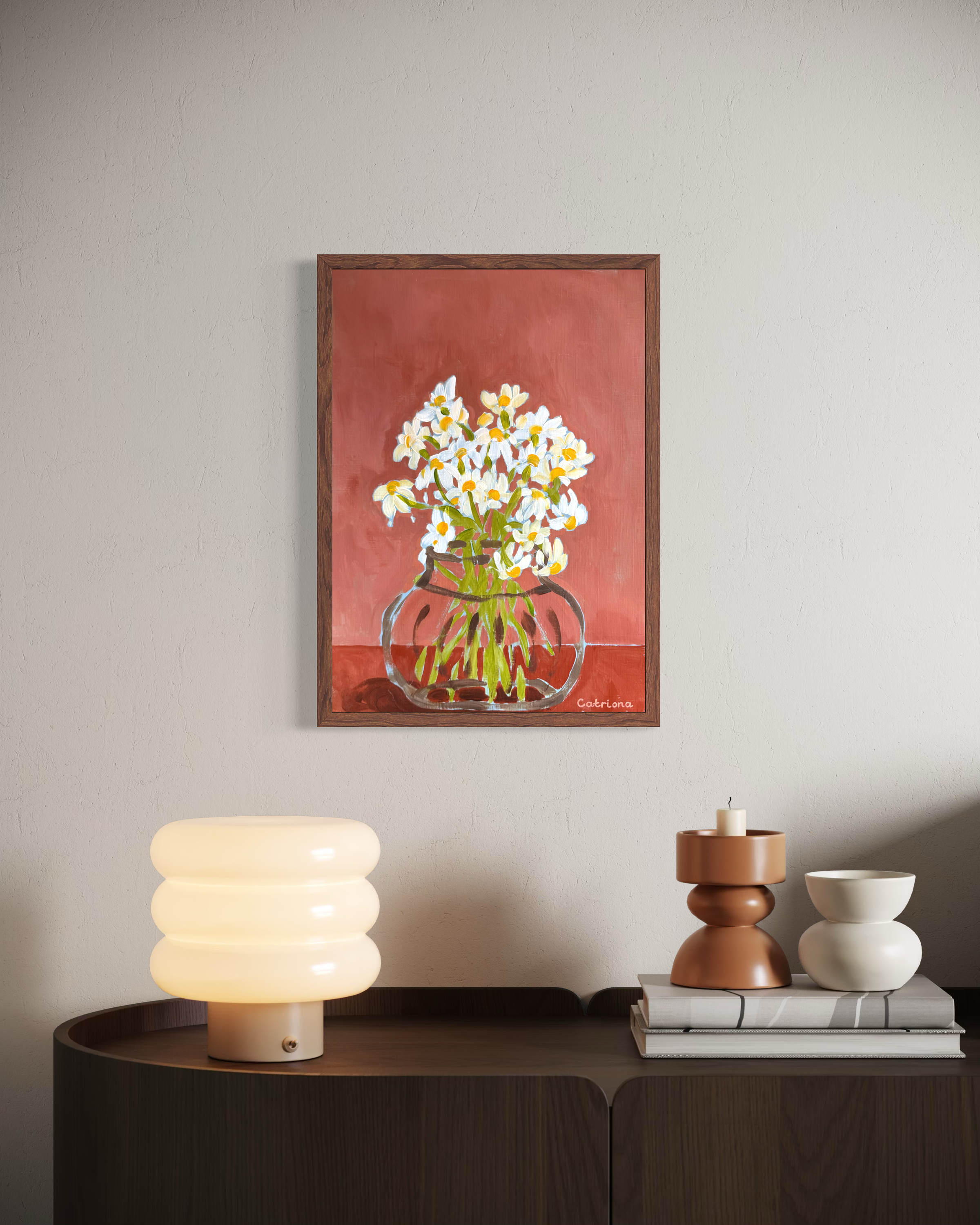 'Terracotta Daisies'