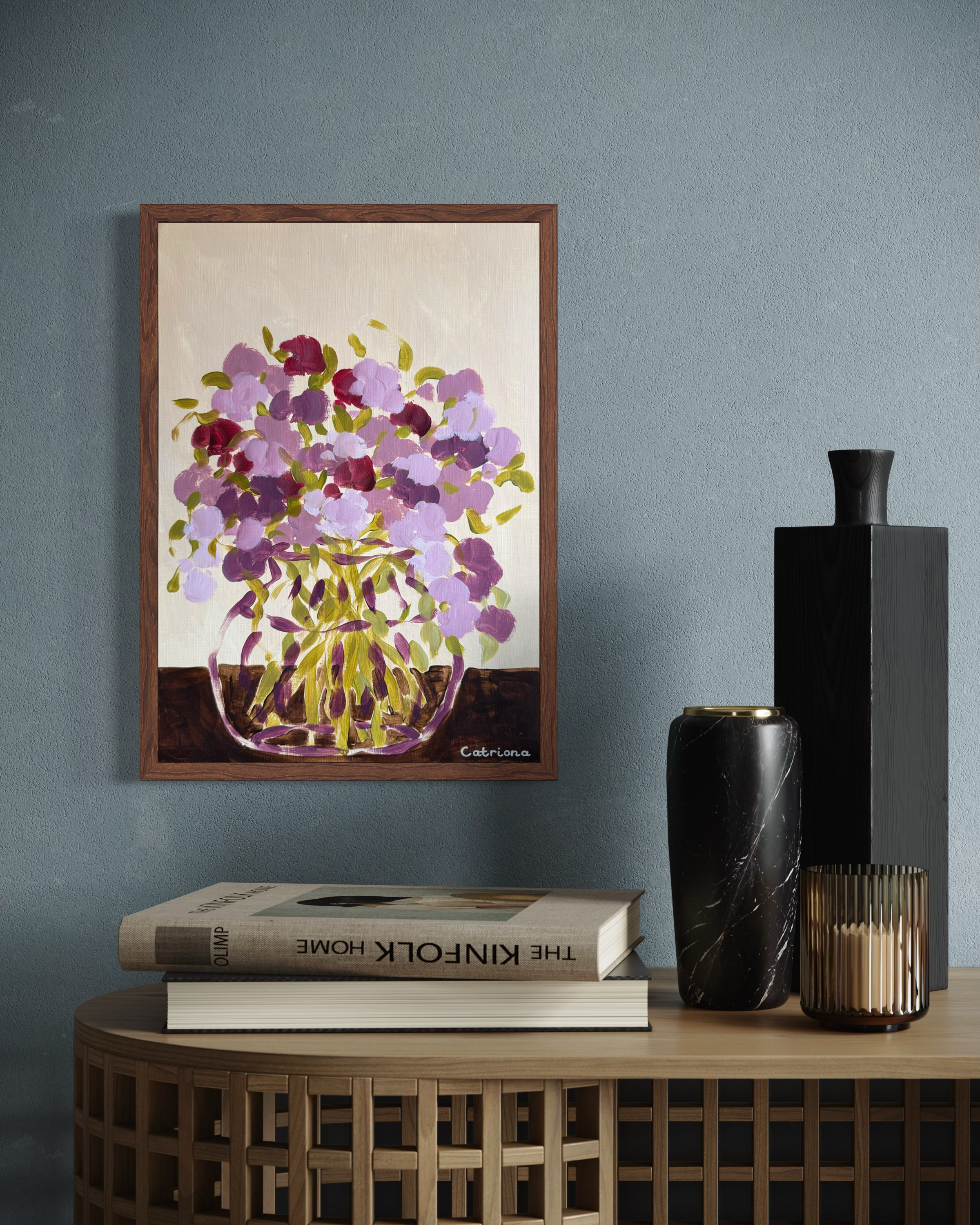 'Peas, Pink & Purple'